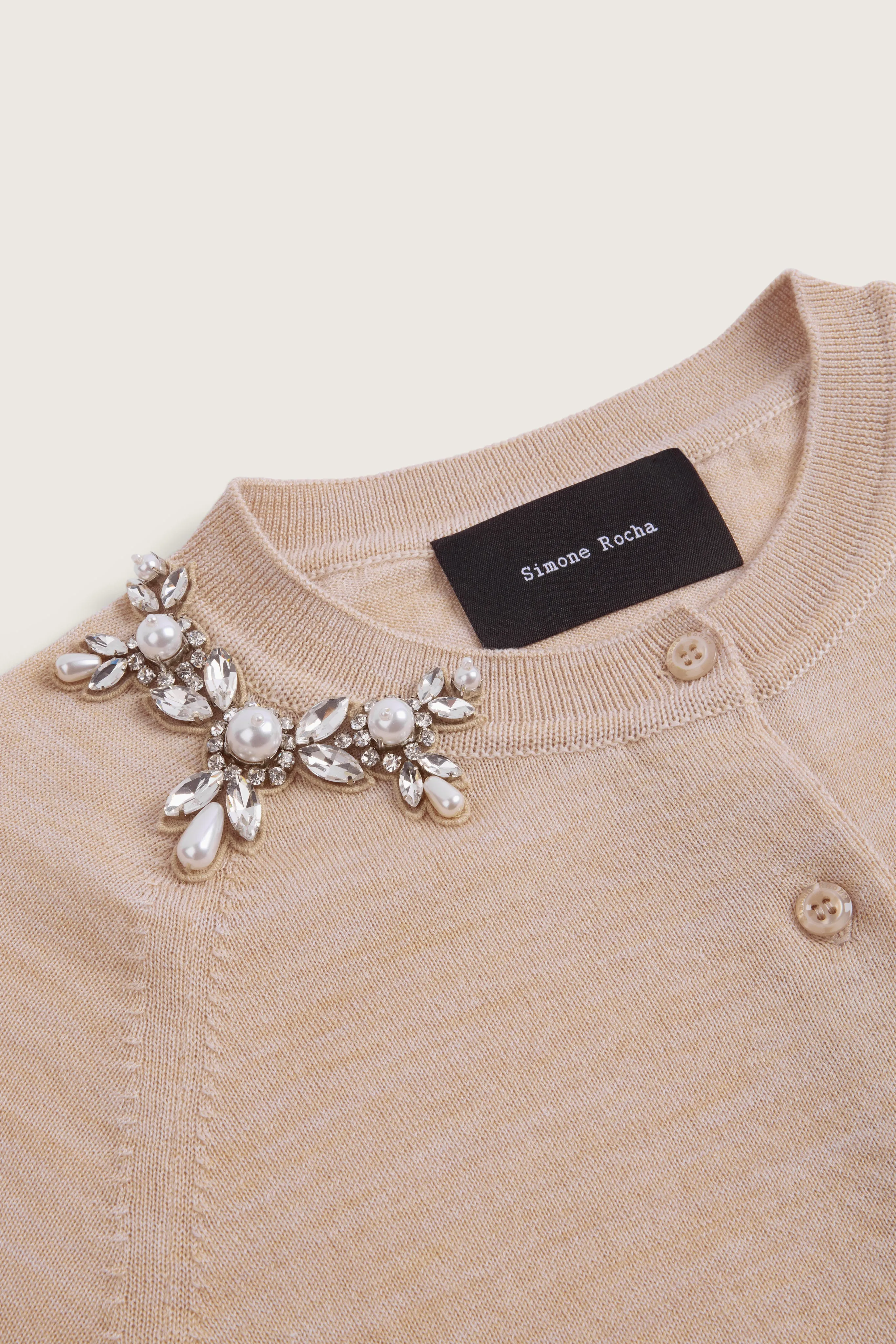 Broken Necklace Cardigan sold by Simone Rocha product image thumbnail 2