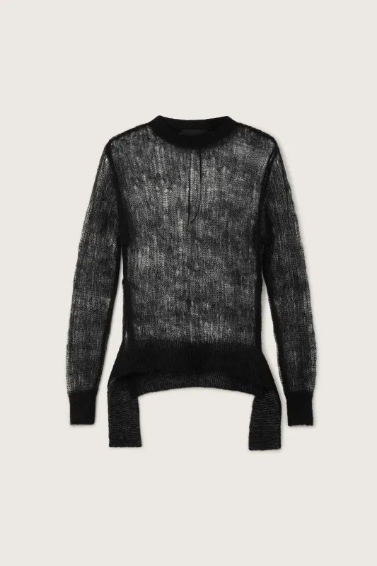 Mohair Side Tail Jumper made by Simone Rocha