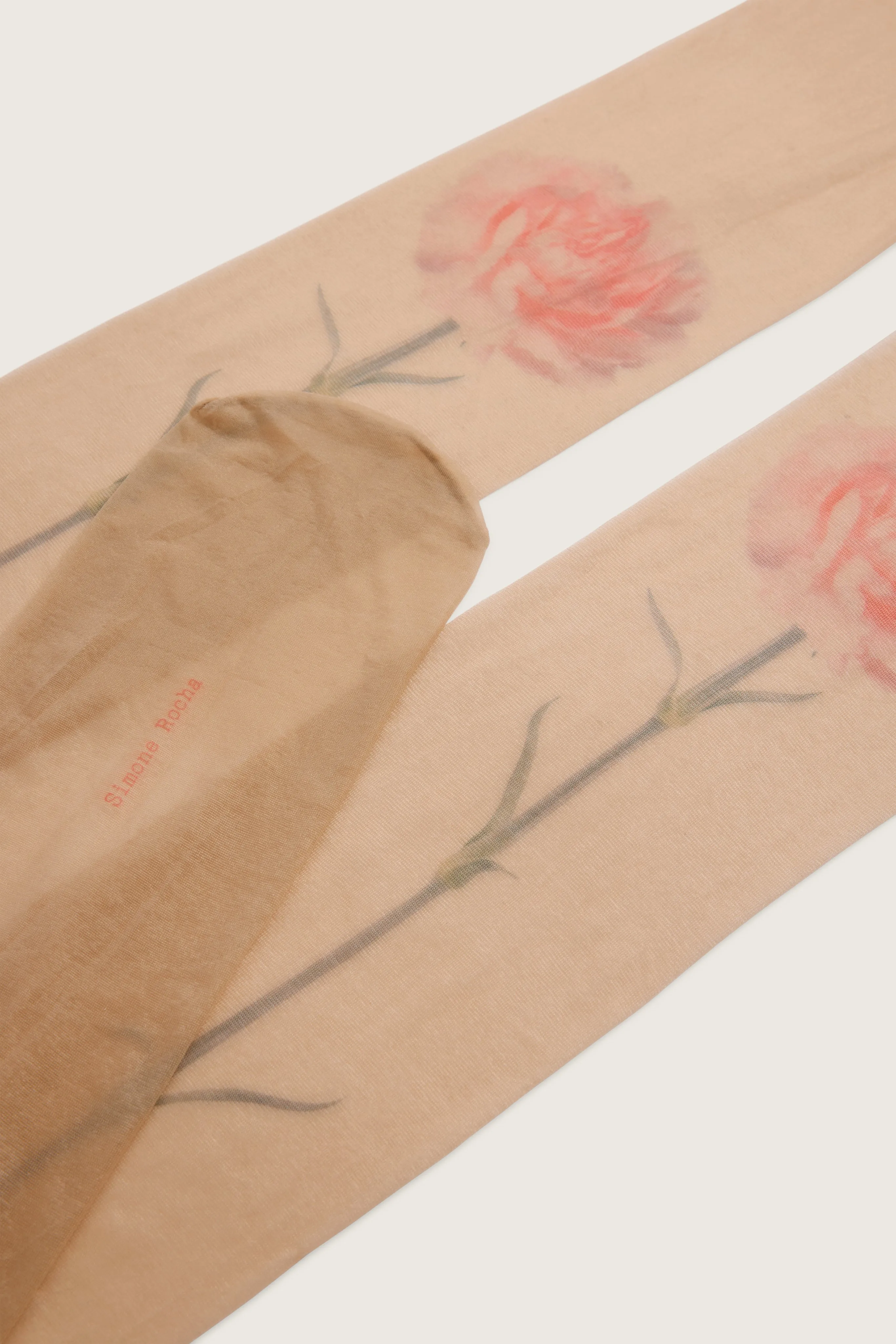 Sheer Carnation Tights sold by Simone Rocha product image thumbnail 2