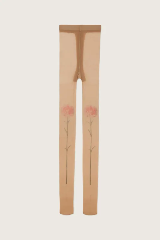 Sheer Carnation Tights sold by Simone Rocha