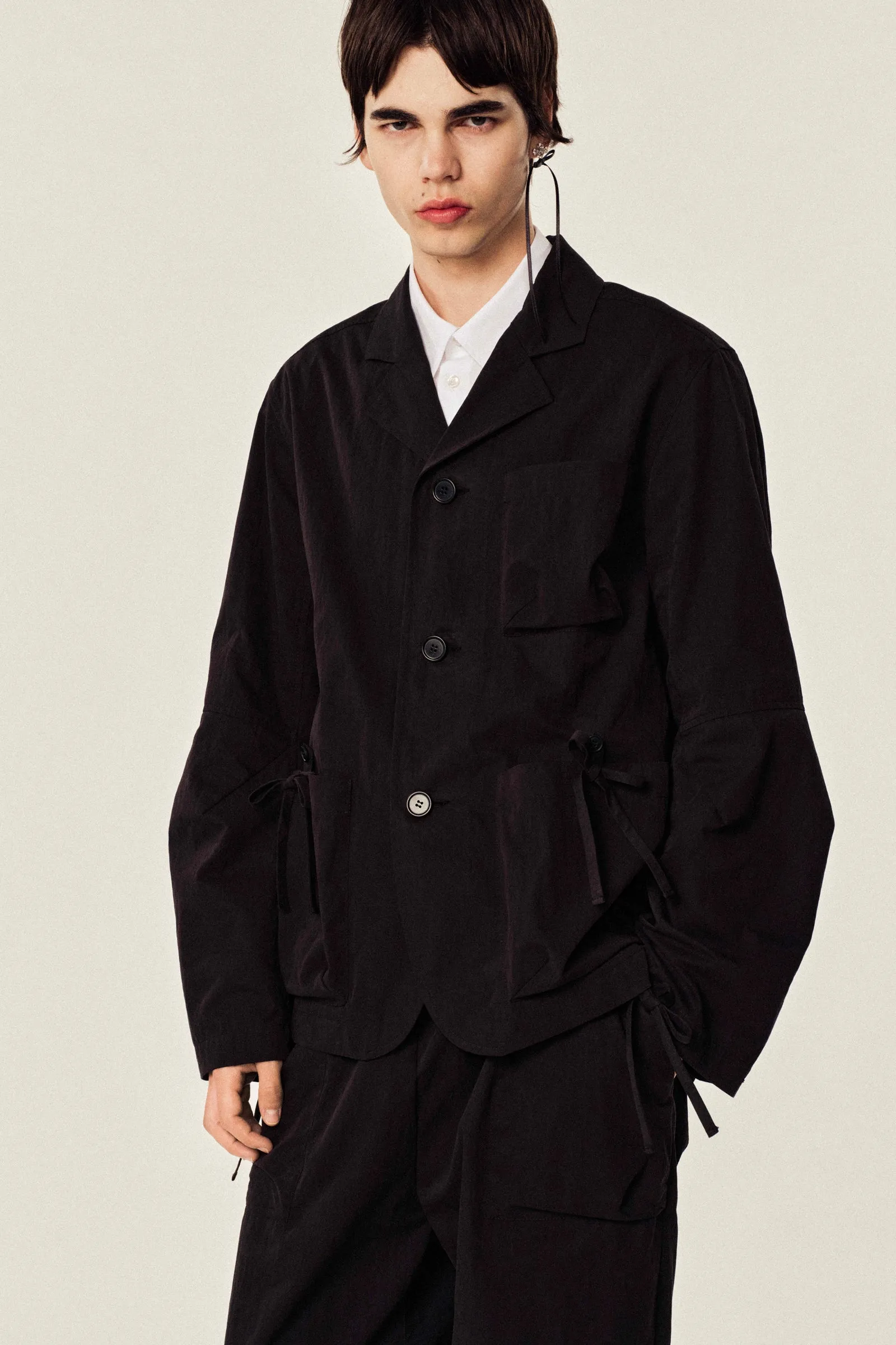 Bow Detail Workwear Jacket sold by Simone Rocha