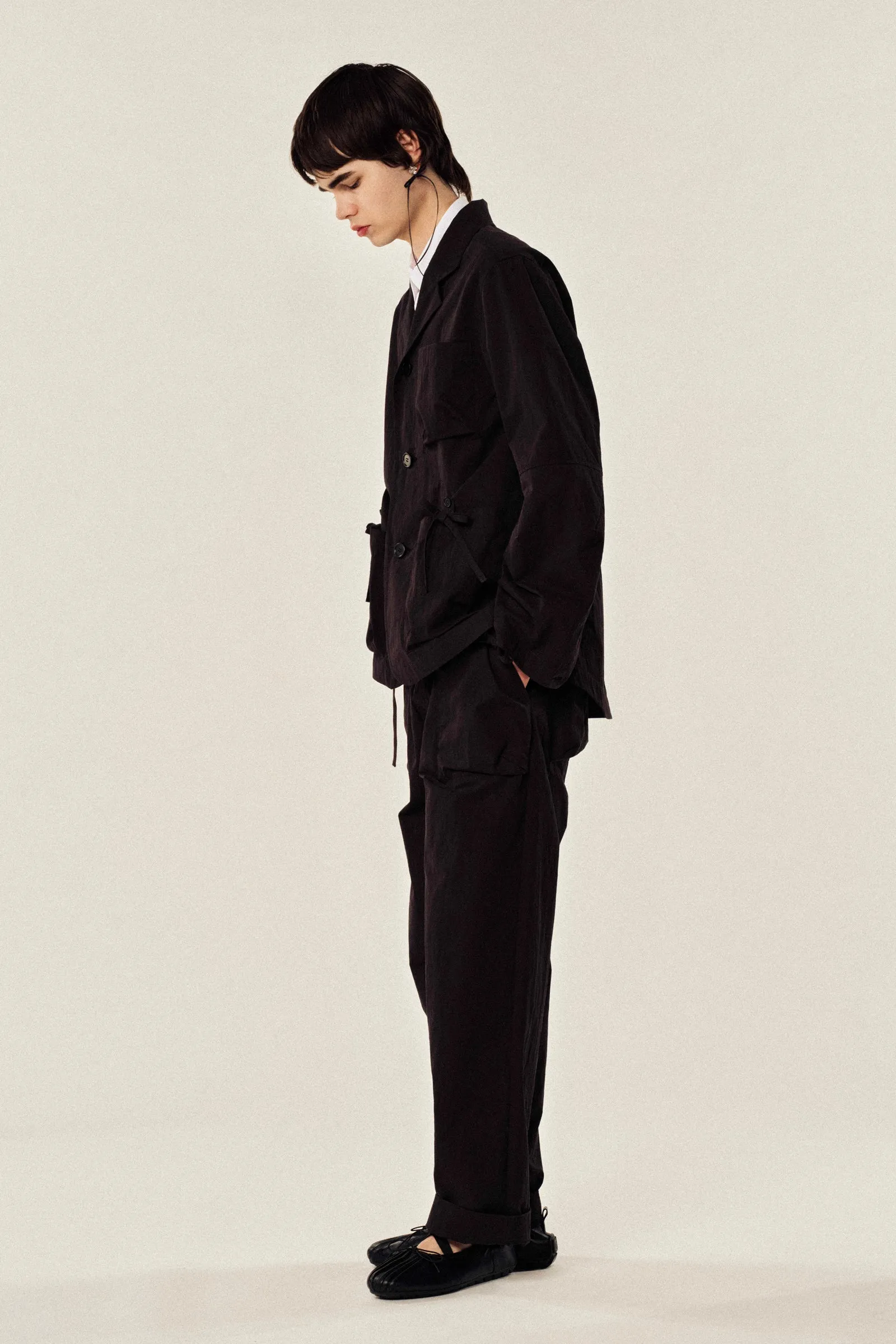 Bow Detail Workwear Jacket sold by Simone Rocha product image thumbnail 2