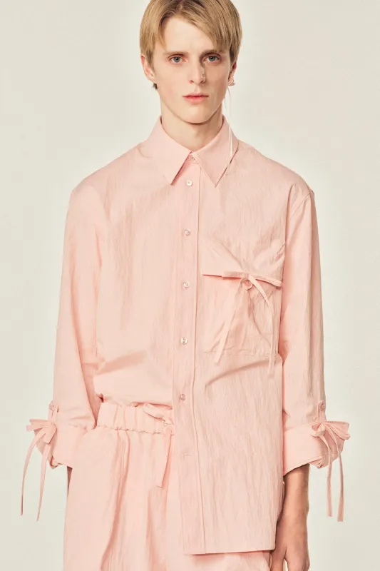 Bow Detail Workwear Shirt sold by Simone Rocha