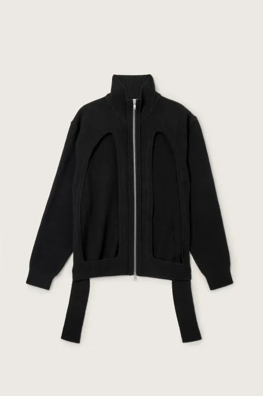 Window Zip-Up Cardigan made by Simone Rocha