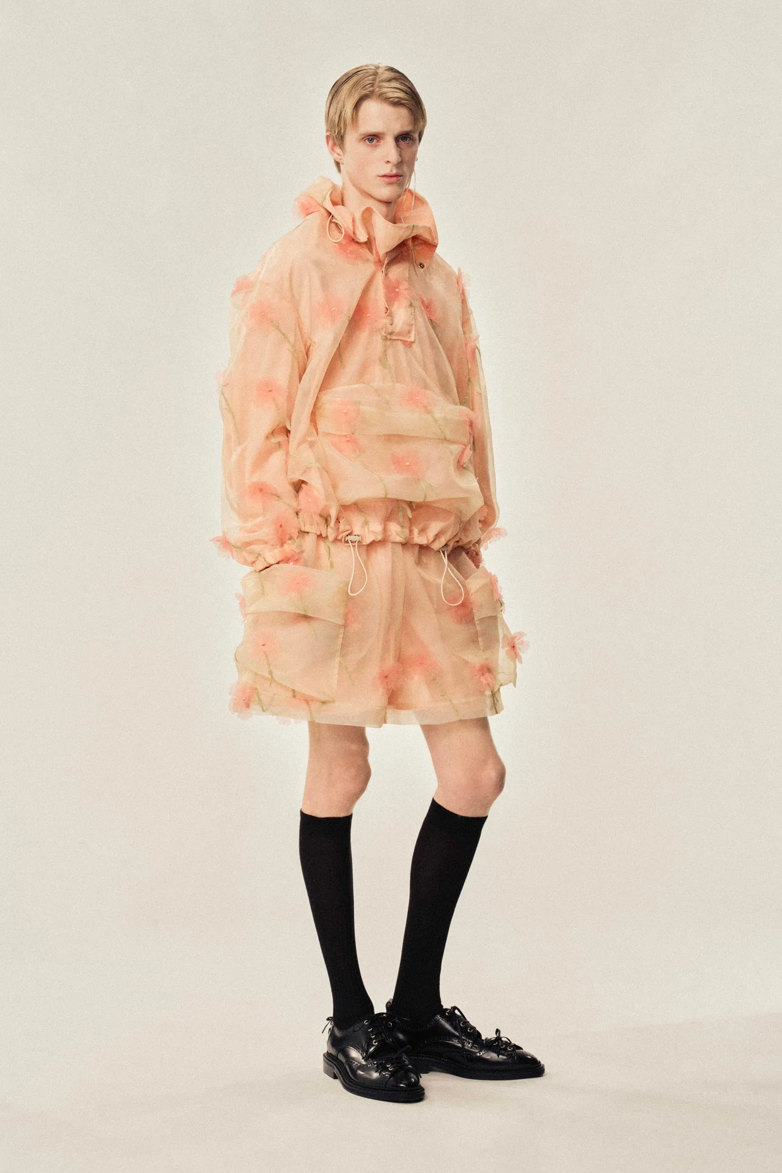 Carnation Organza Cagoule sold by Simone Rocha product image thumbnail 2