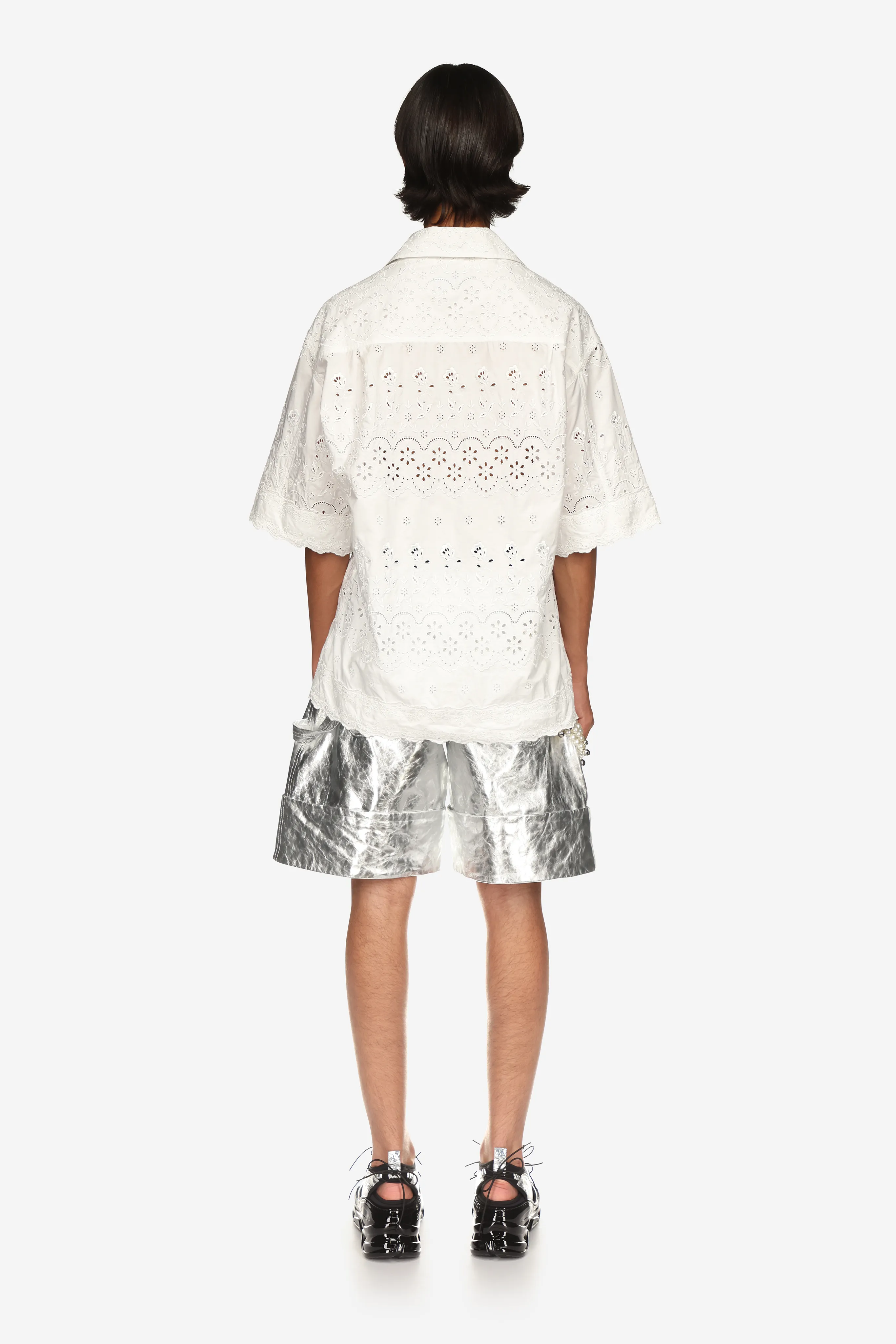 Sculpted Chaps Shorts sold by Simone Rocha product image thumbnail 3
