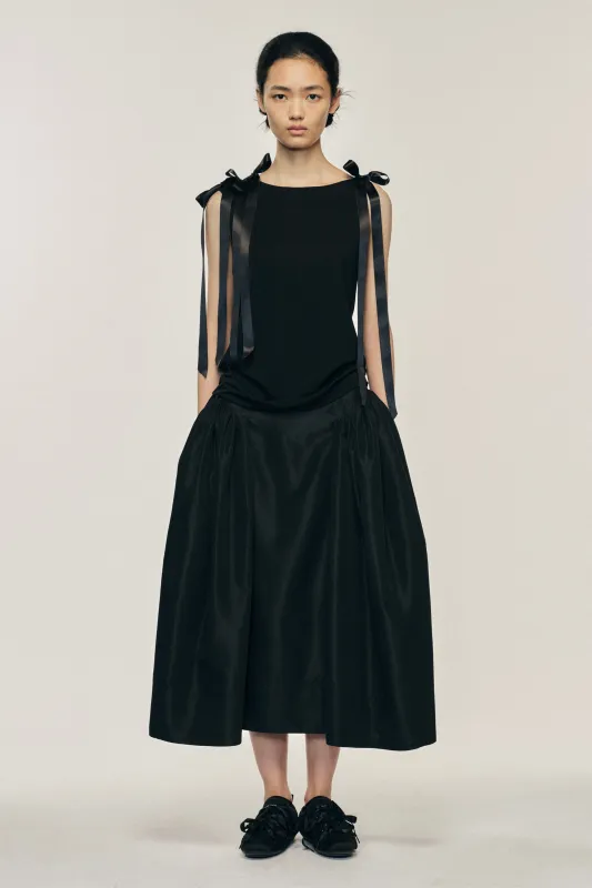 Bow Ribbon Tail Tank sold by Simone Rocha