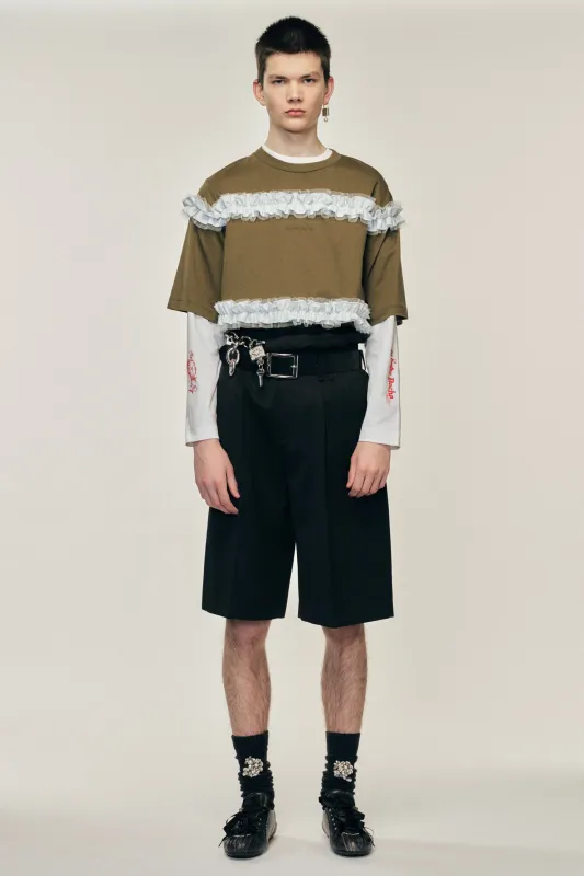 Ruffle Frill T-Shirt sold by Simone Rocha