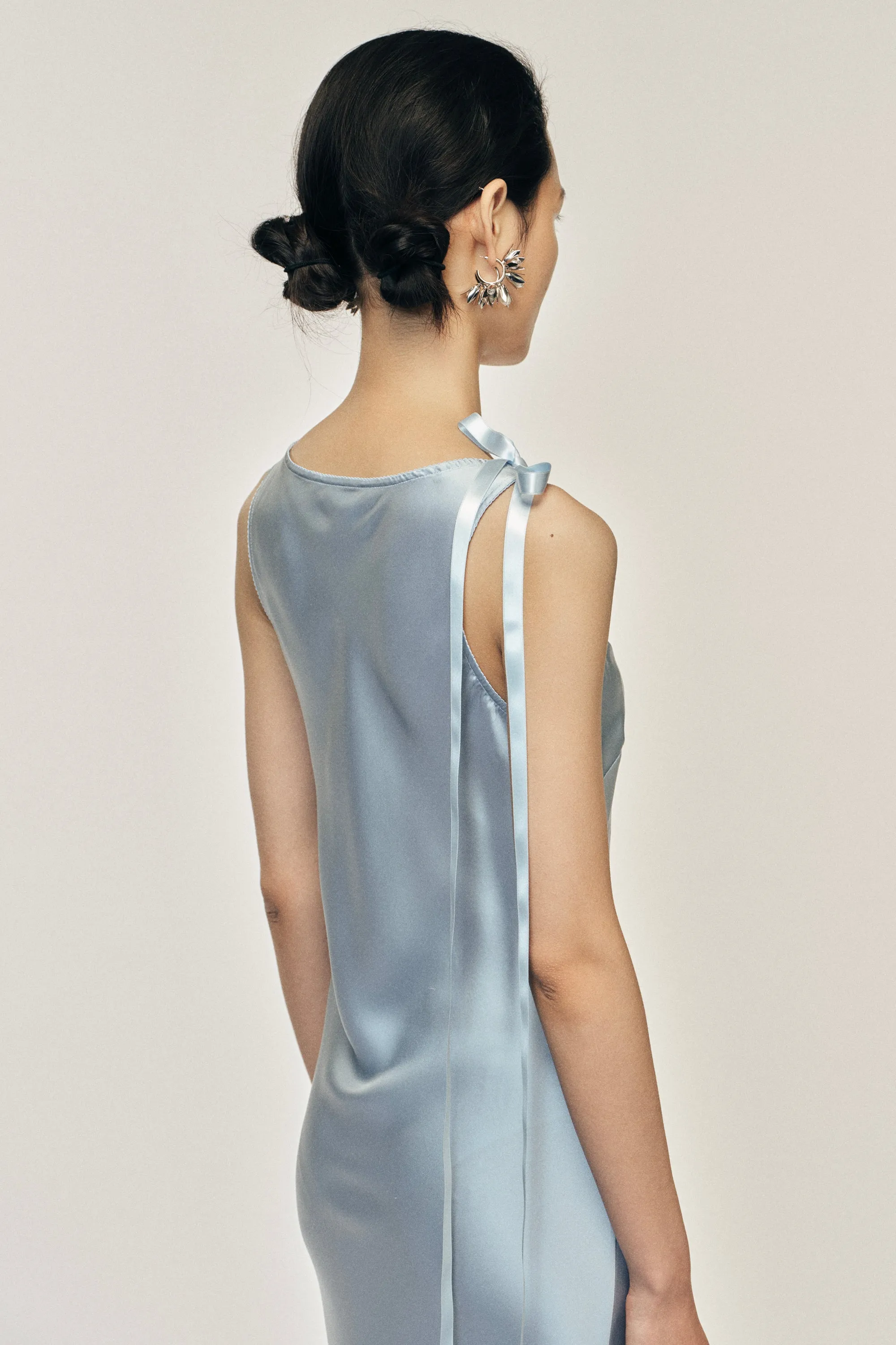 Bow Detail Scoop Neck Camisole Dress sold by Simone Rocha product image thumbnail 4