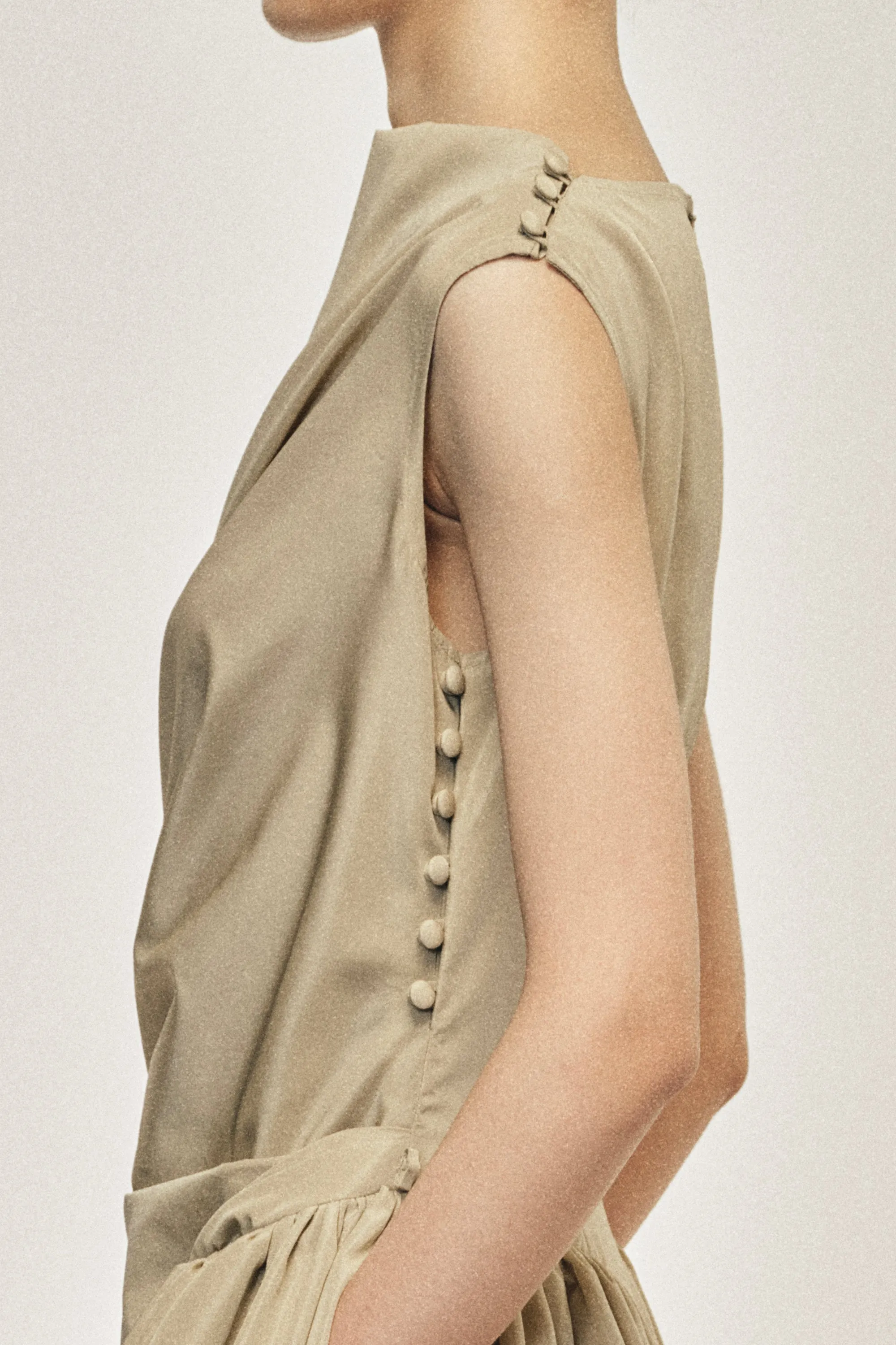 Hip Detail Draped Bind Dress sold by Simone Rocha product image thumbnail 4