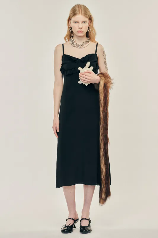 Ruffle Bust Detail Dress made by Simone Rocha