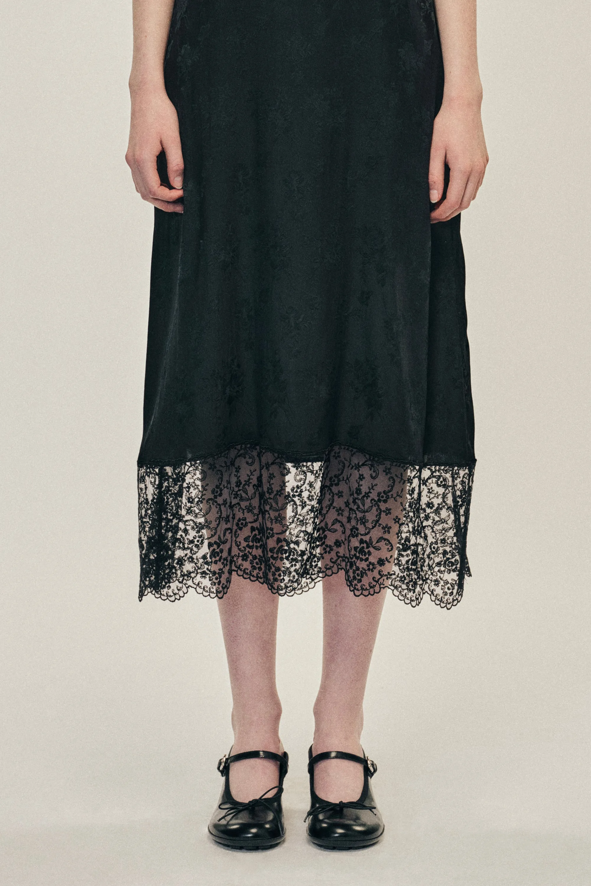 Deep Lace Trim Slip Dress sold by Simone Rocha product image thumbnail 2