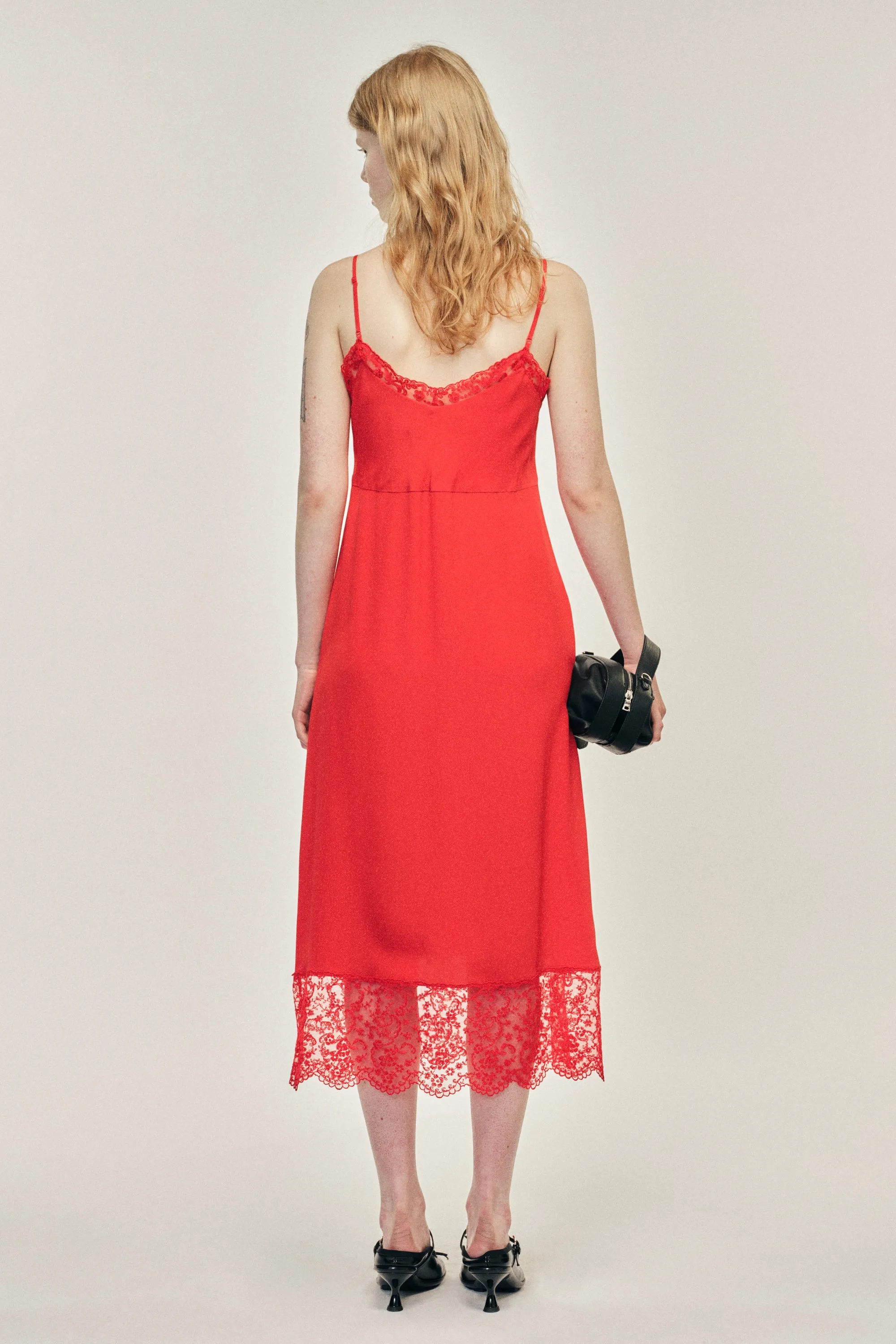 Deep Lace Trim Slip Dress sold by Simone Rocha product image thumbnail 2