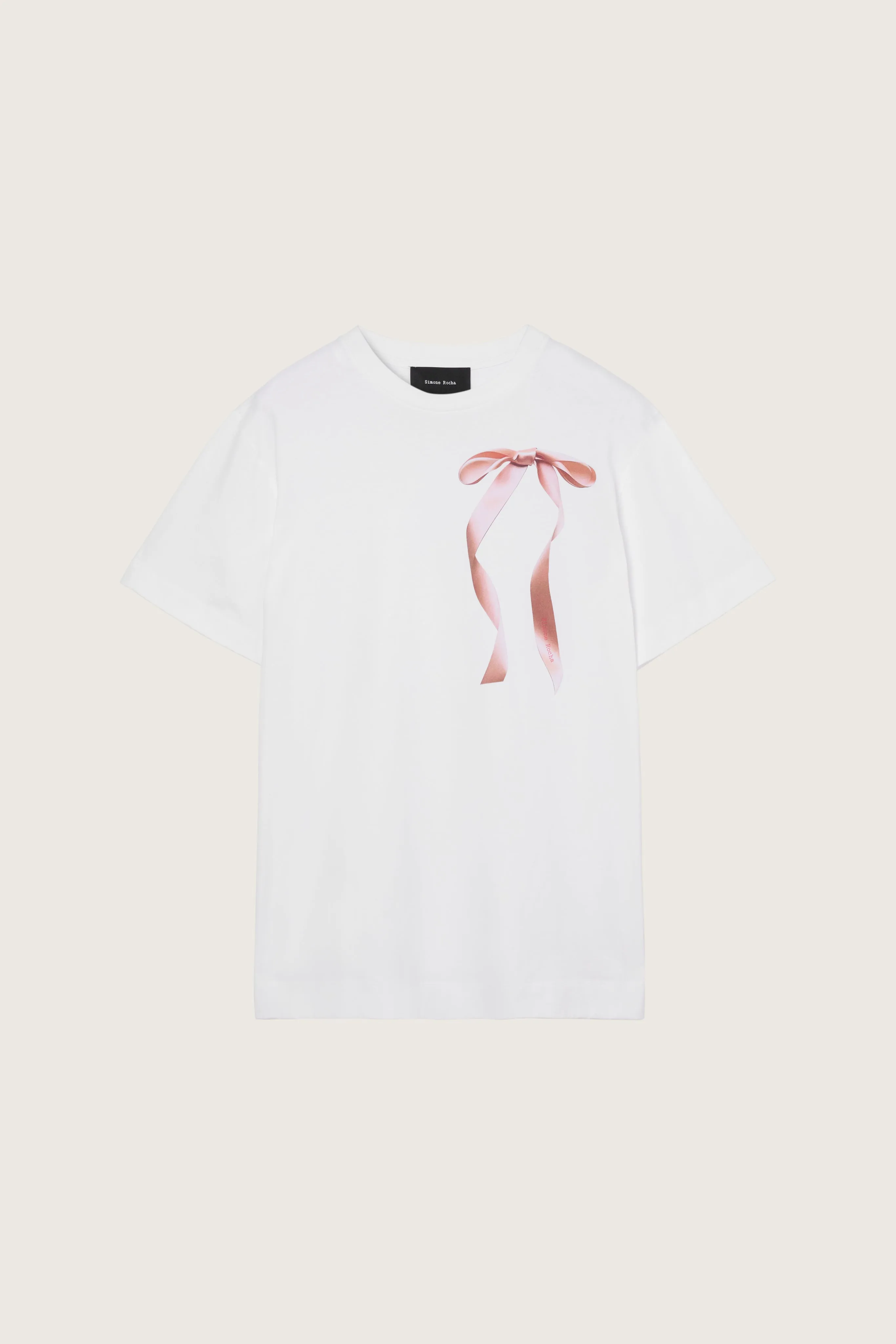 Ribbon Bow Tail T-Shirt sold by Simone Rocha