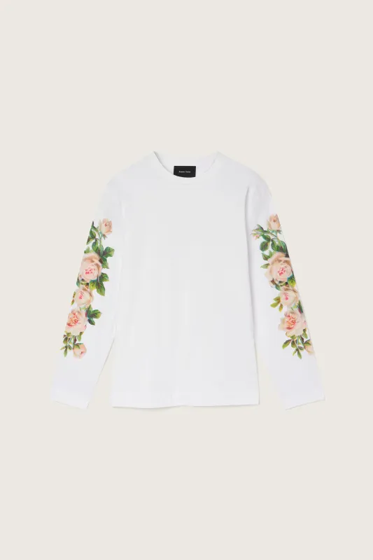 Rose Bouquet Long Sleeve T-Shirt sold by Simone Rocha