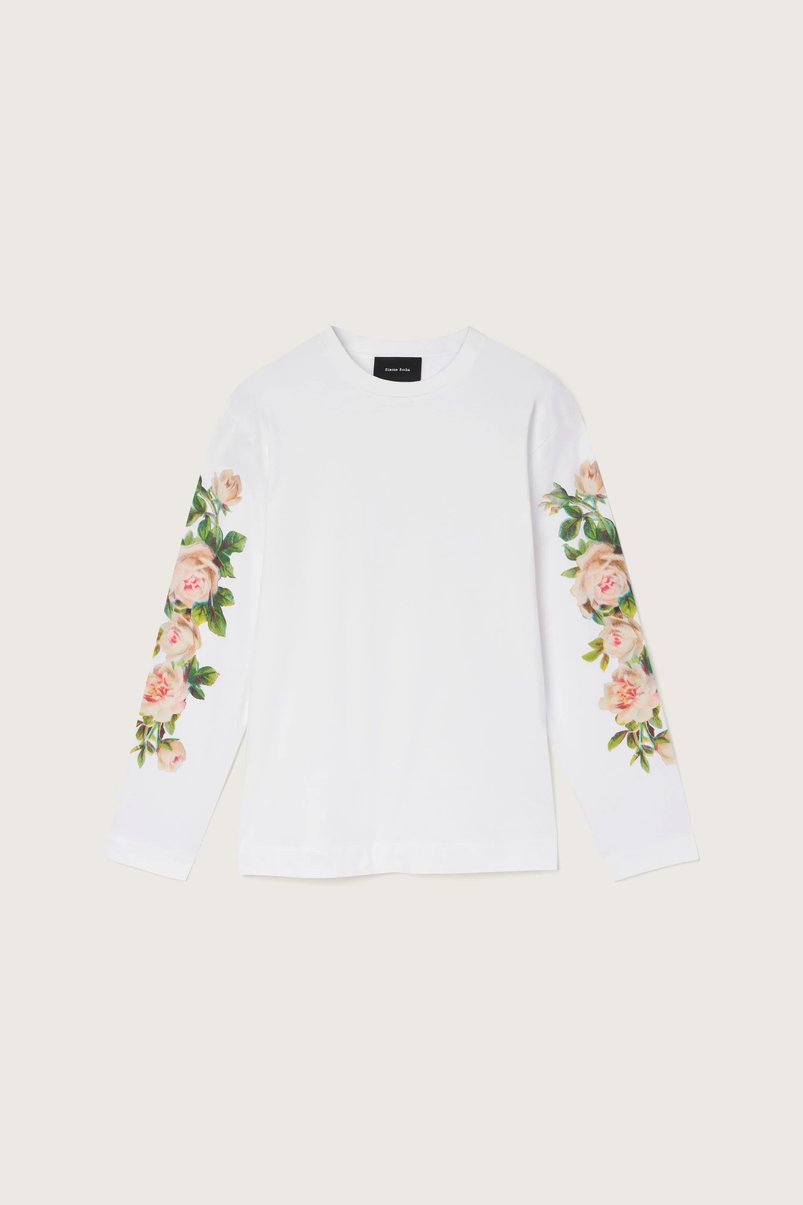 Rose Bouquet Long Sleeve T-Shirt sold by Simone Rocha
