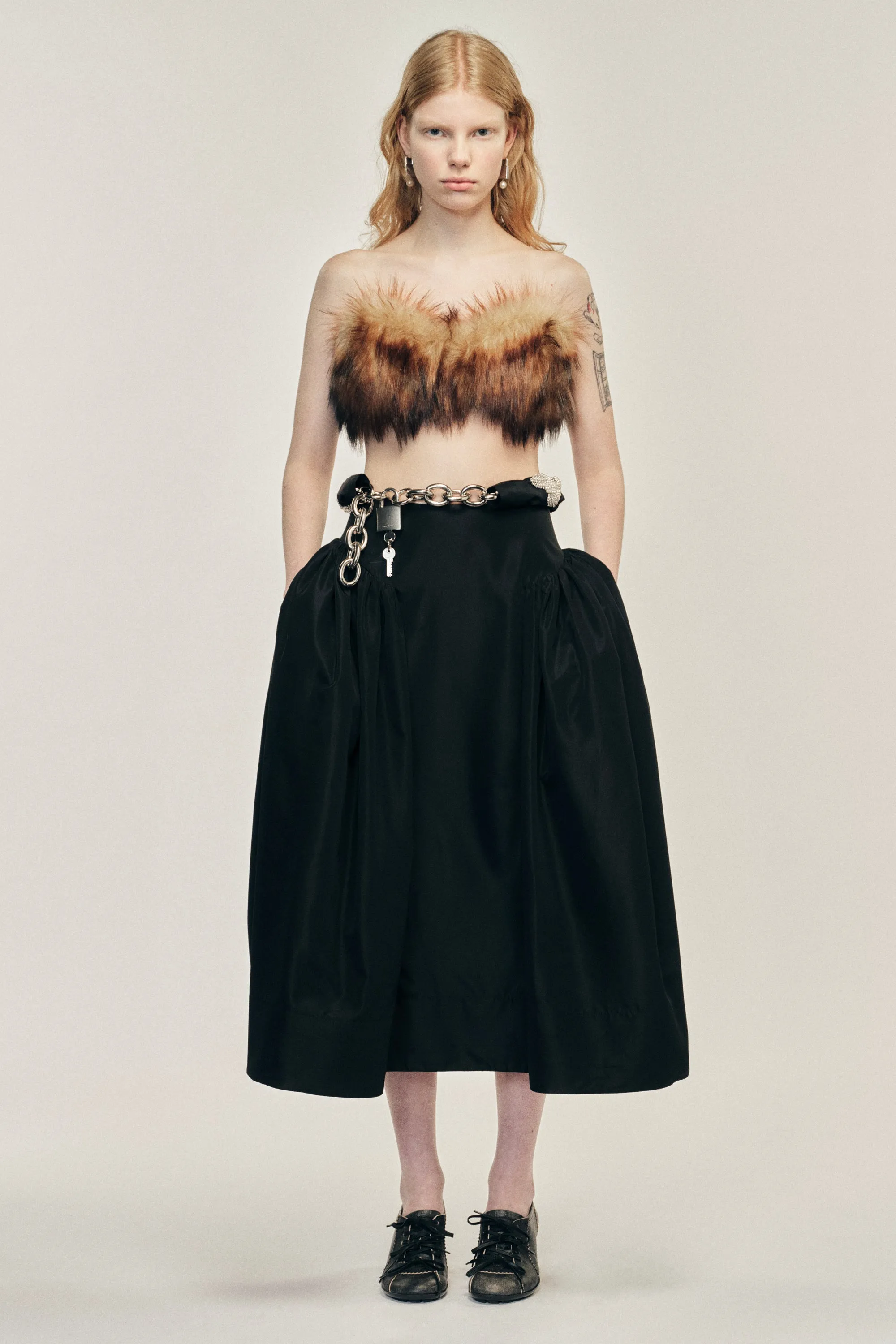 Hip Detail Bind Skirt sold by Simone Rocha