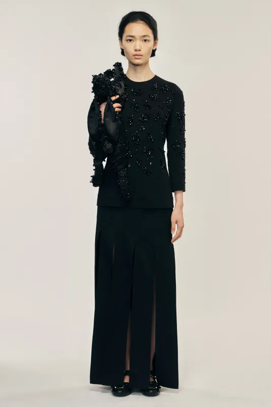 Bias Cut Multi Slit Skirt made by Simone Rocha