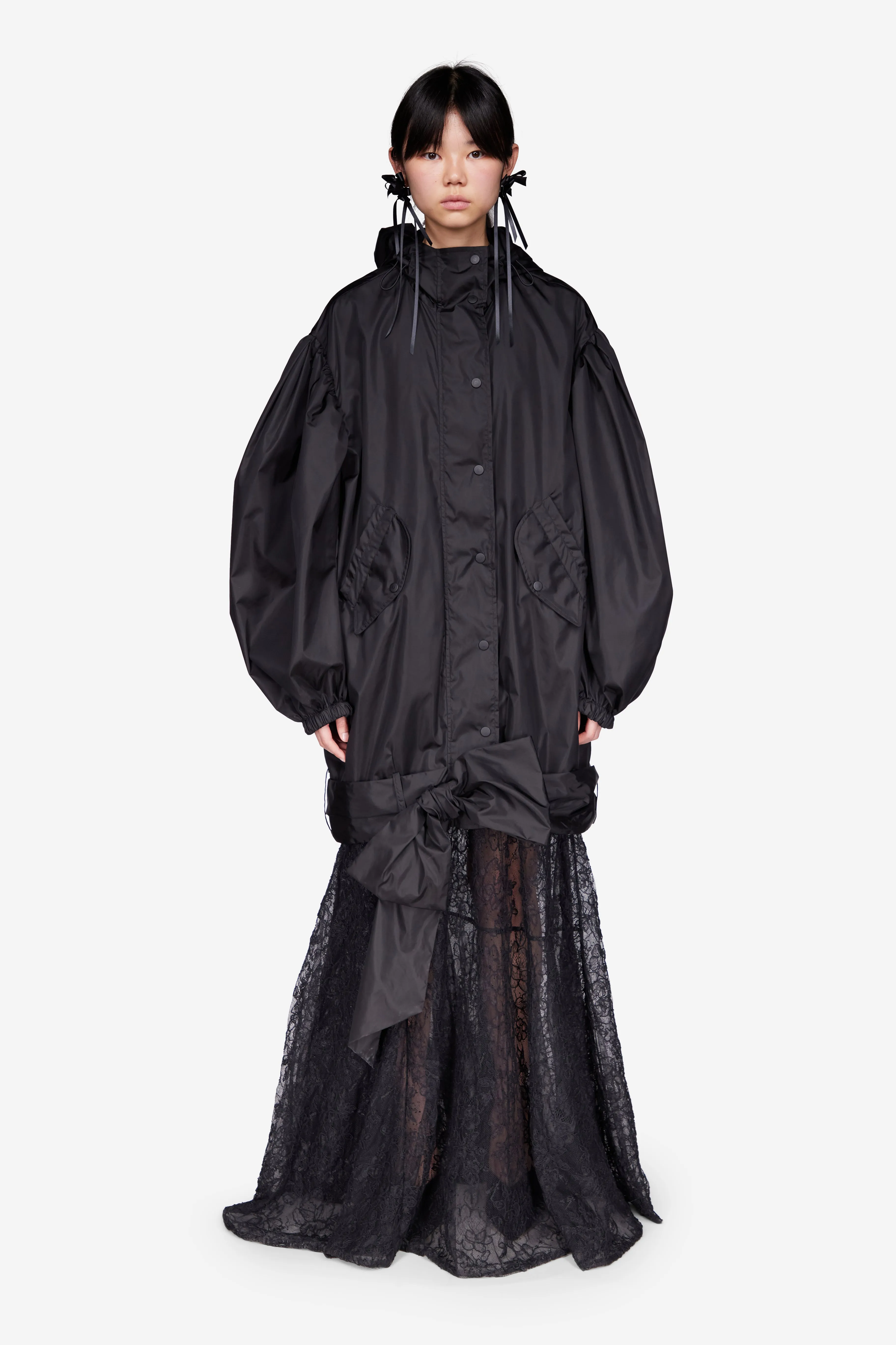 Lightweight Bow Belt Bomber Jacket sold by Simone Rocha