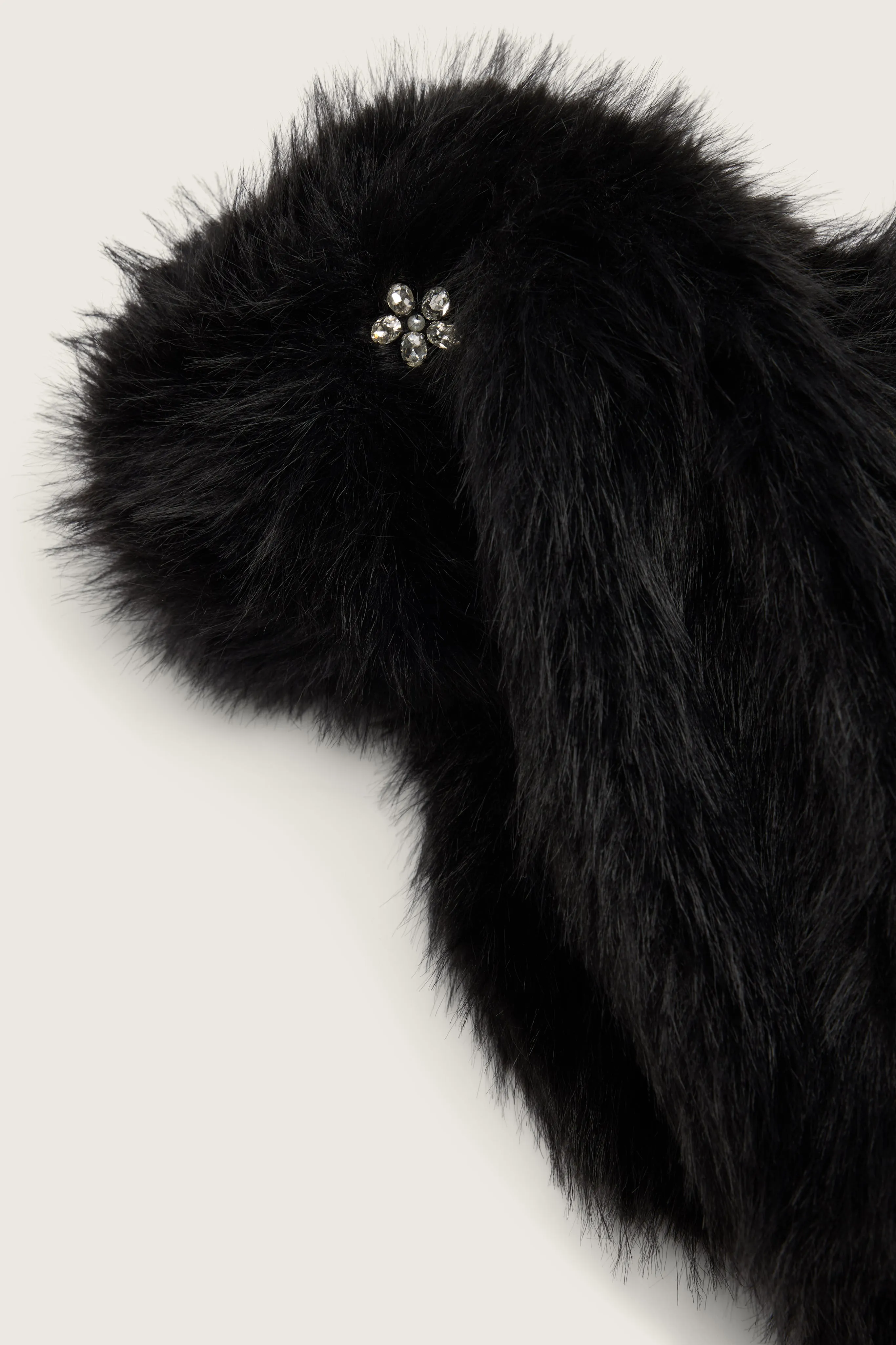 Long Faux Fur Hare Scarf sold by Simone Rocha product image thumbnail 2