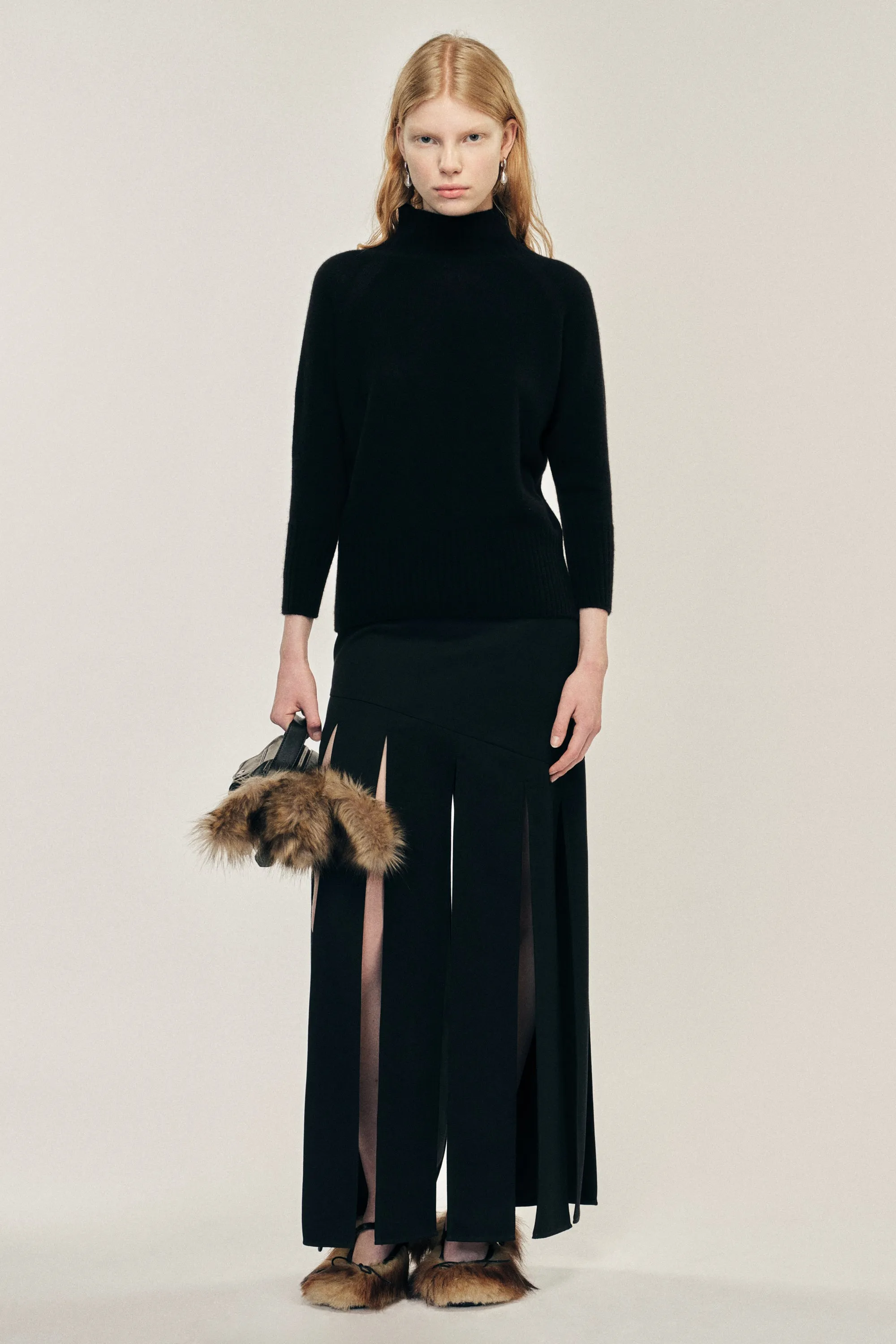 Cashmere Open Back High Neck Jumper sold by Simone Rocha product image thumbnail 2