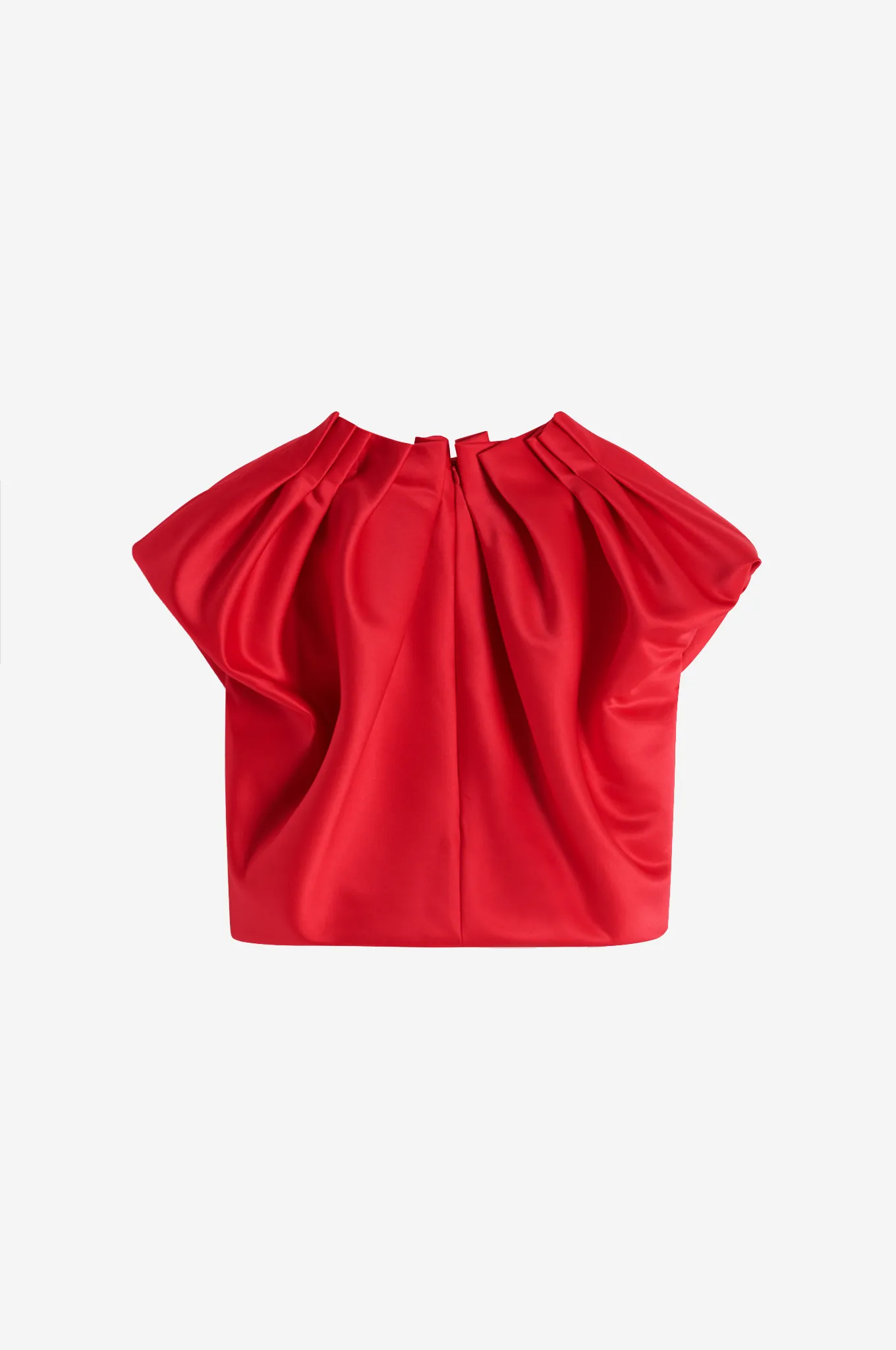 Pleated Heavy Satin Top sold by Simone Rocha product image thumbnail 2