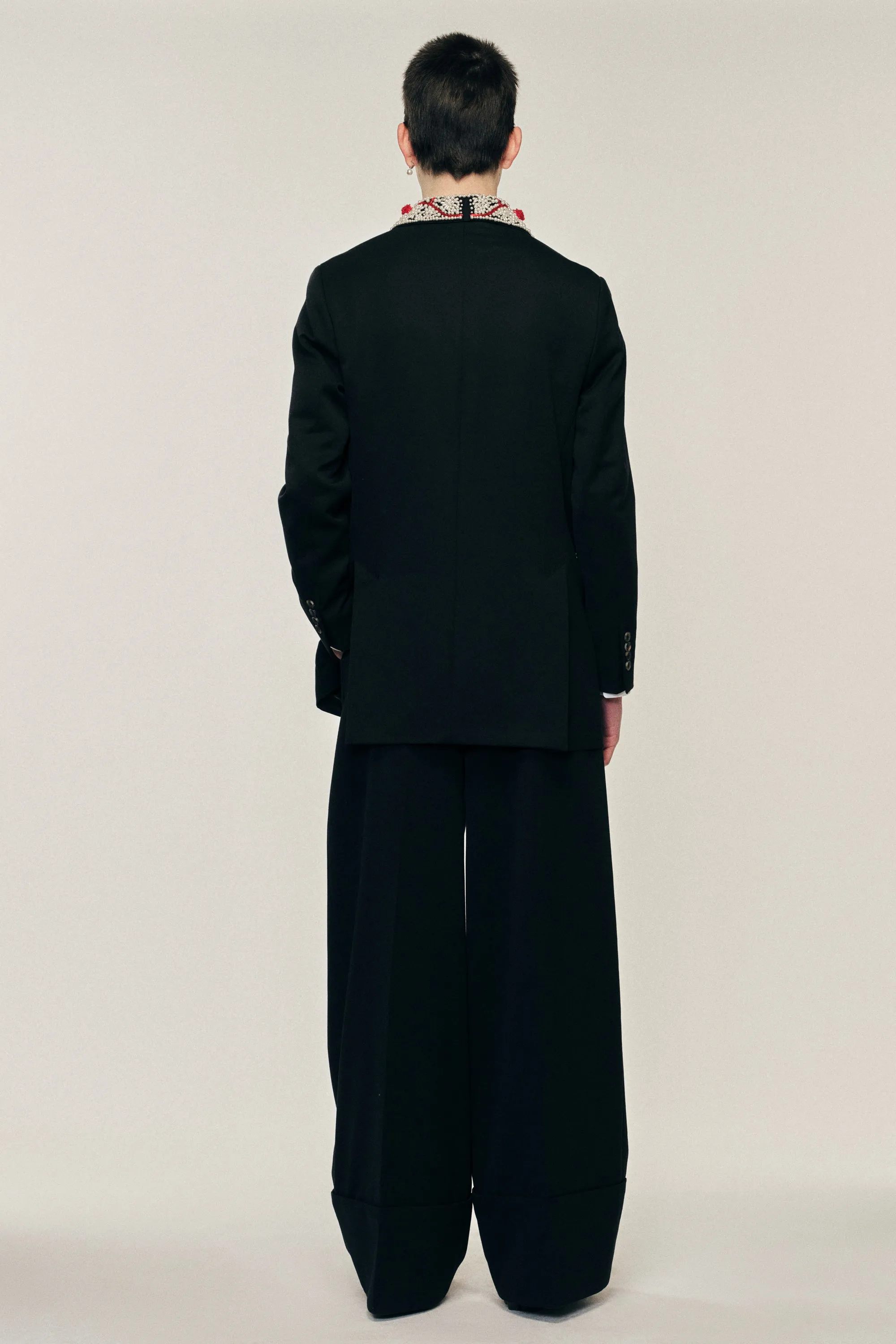 Turbo Embellished Double Breasted Jacket sold by Simone Rocha product image thumbnail 2