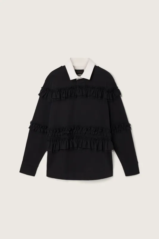 Ruffle Rugby Shirt sold by Simone Rocha