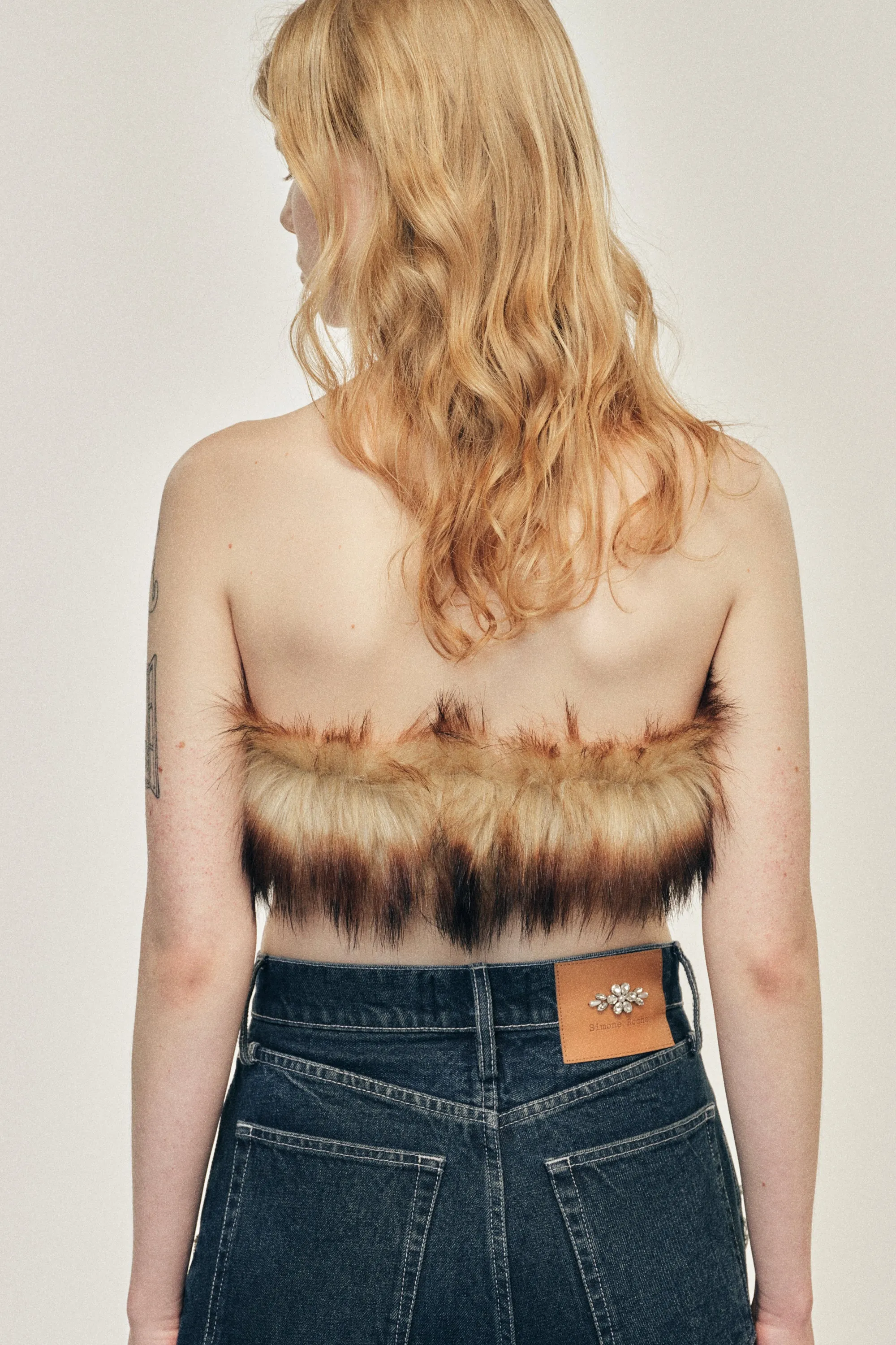 Faux Fur Bandeau sold by Simone Rocha product image thumbnail 2