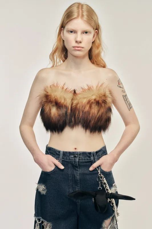 Faux Fur Bandeau sold by Simone Rocha