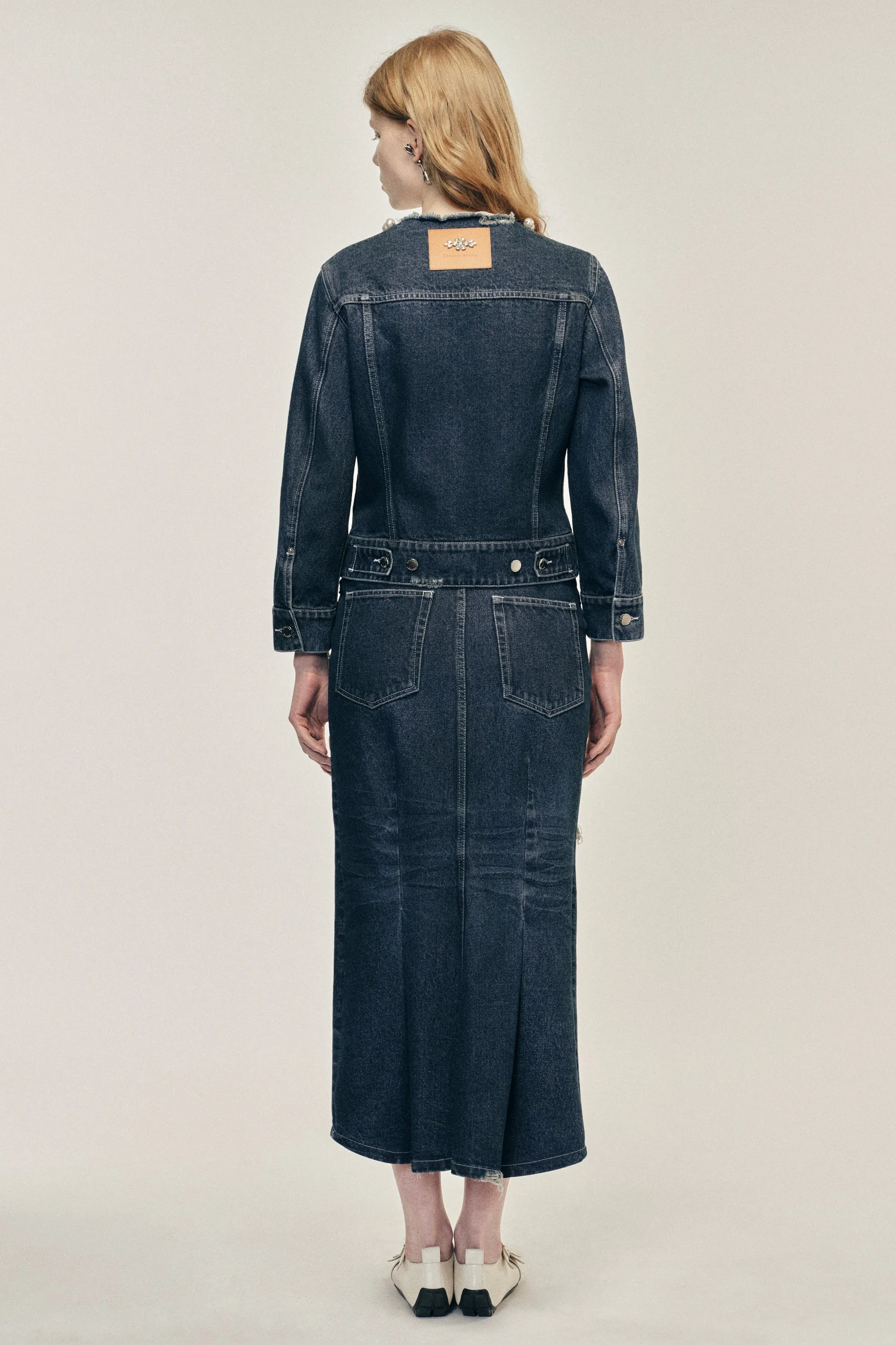 Embellished Kick Back Flare Skirt sold by Simone Rocha product image thumbnail 2