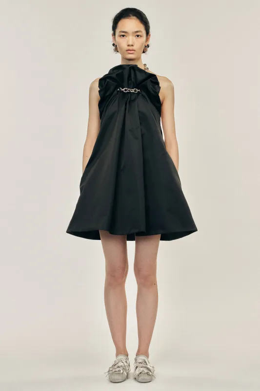 Ruched Duchess Chain Balloon Dress made by Simone Rocha