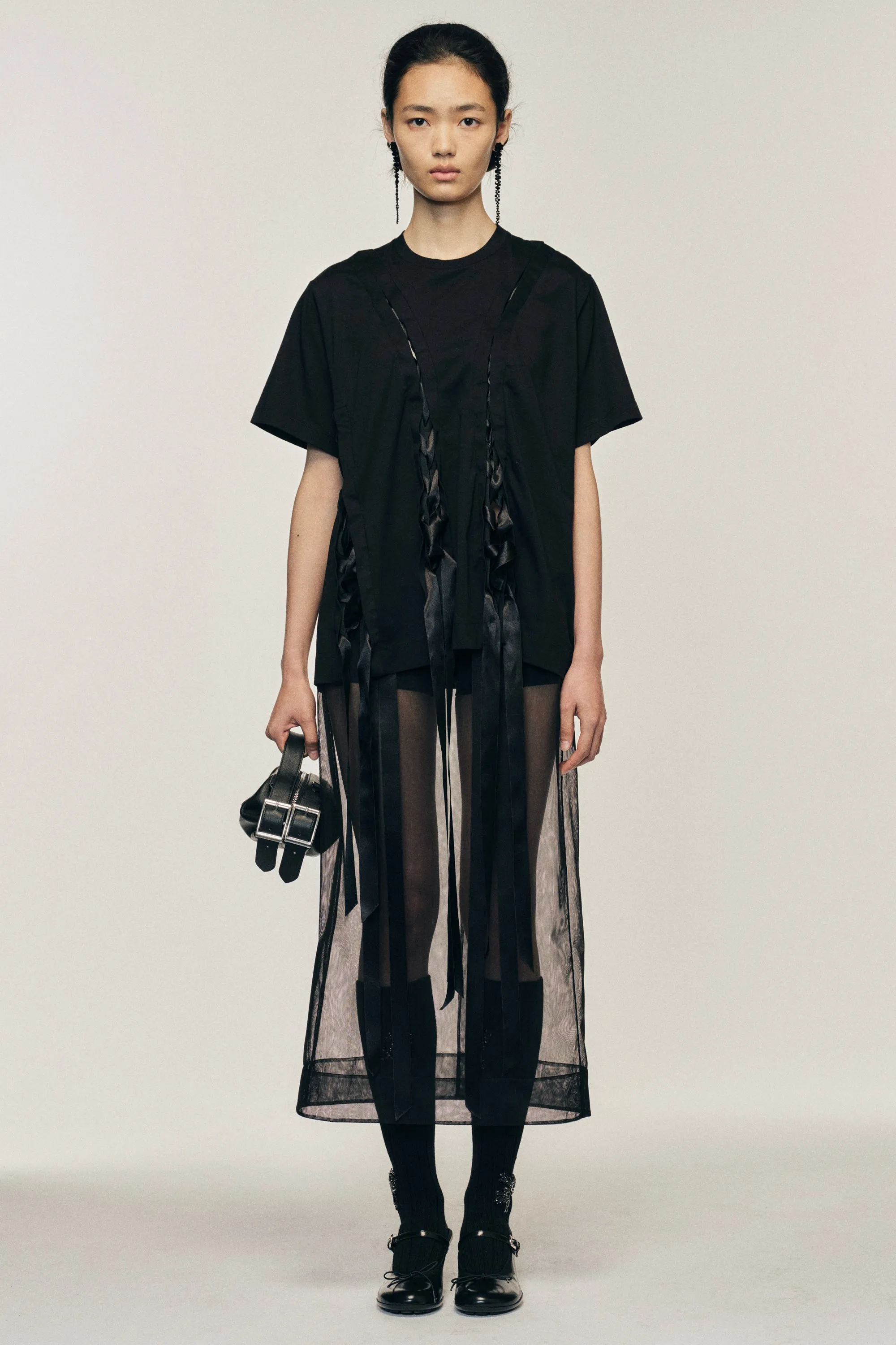 Unraveling Ribbon T-Shirt sold by Simone Rocha