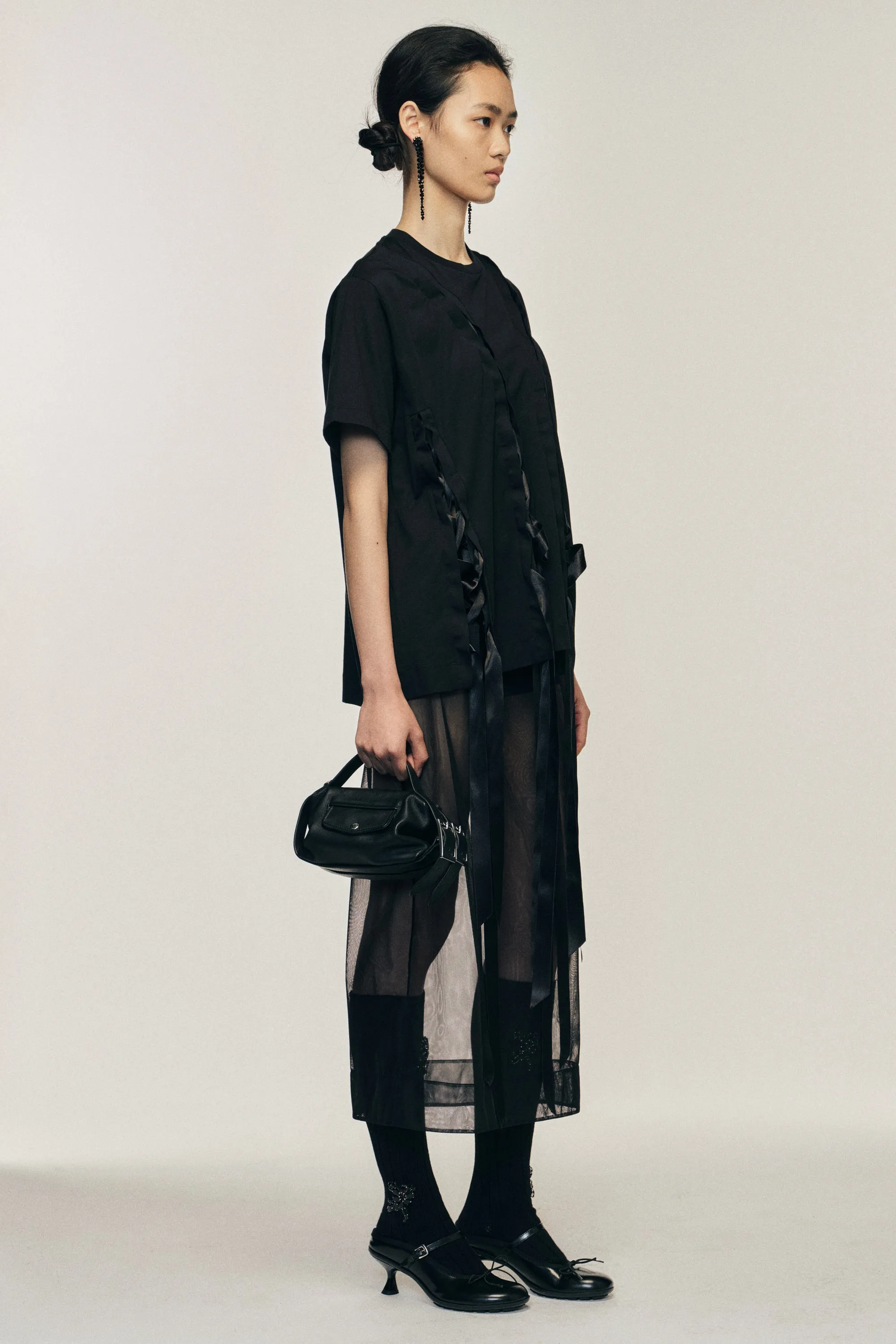 Unraveling Ribbon T-Shirt sold by Simone Rocha product image thumbnail 2