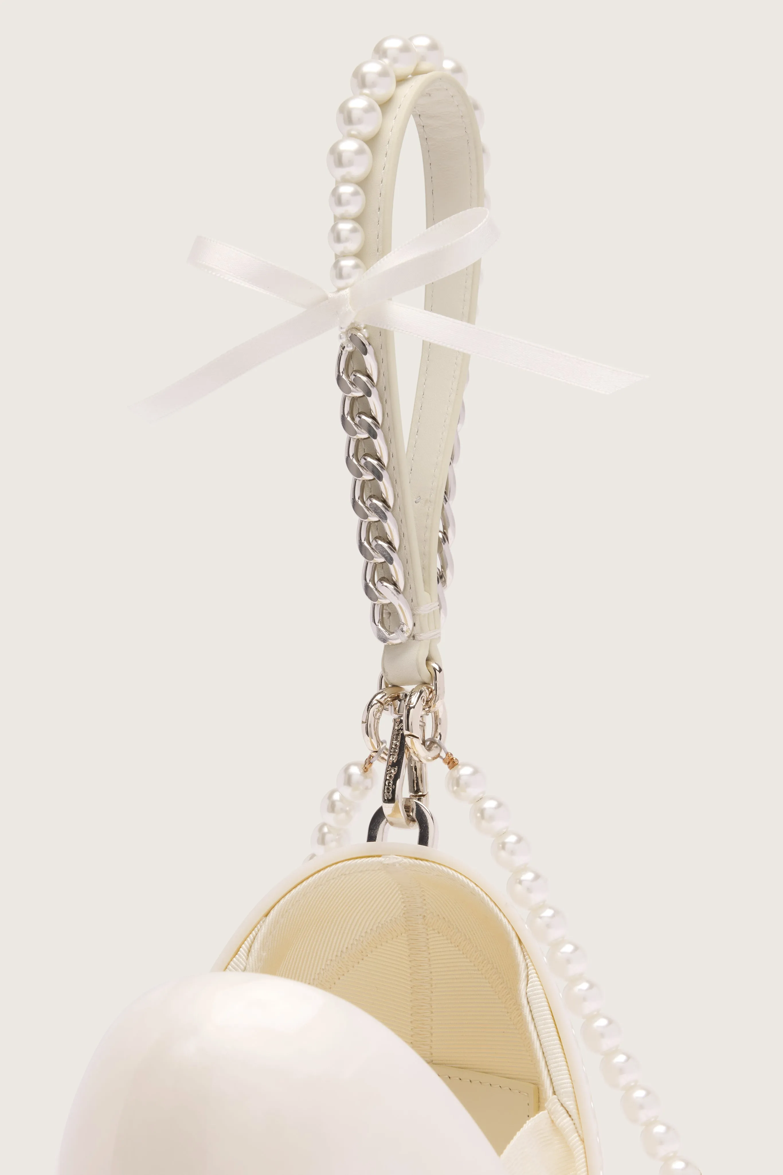 Pearl & Chain Strap Pearl Egg Bag sold by Simone Rocha product image thumbnail 2