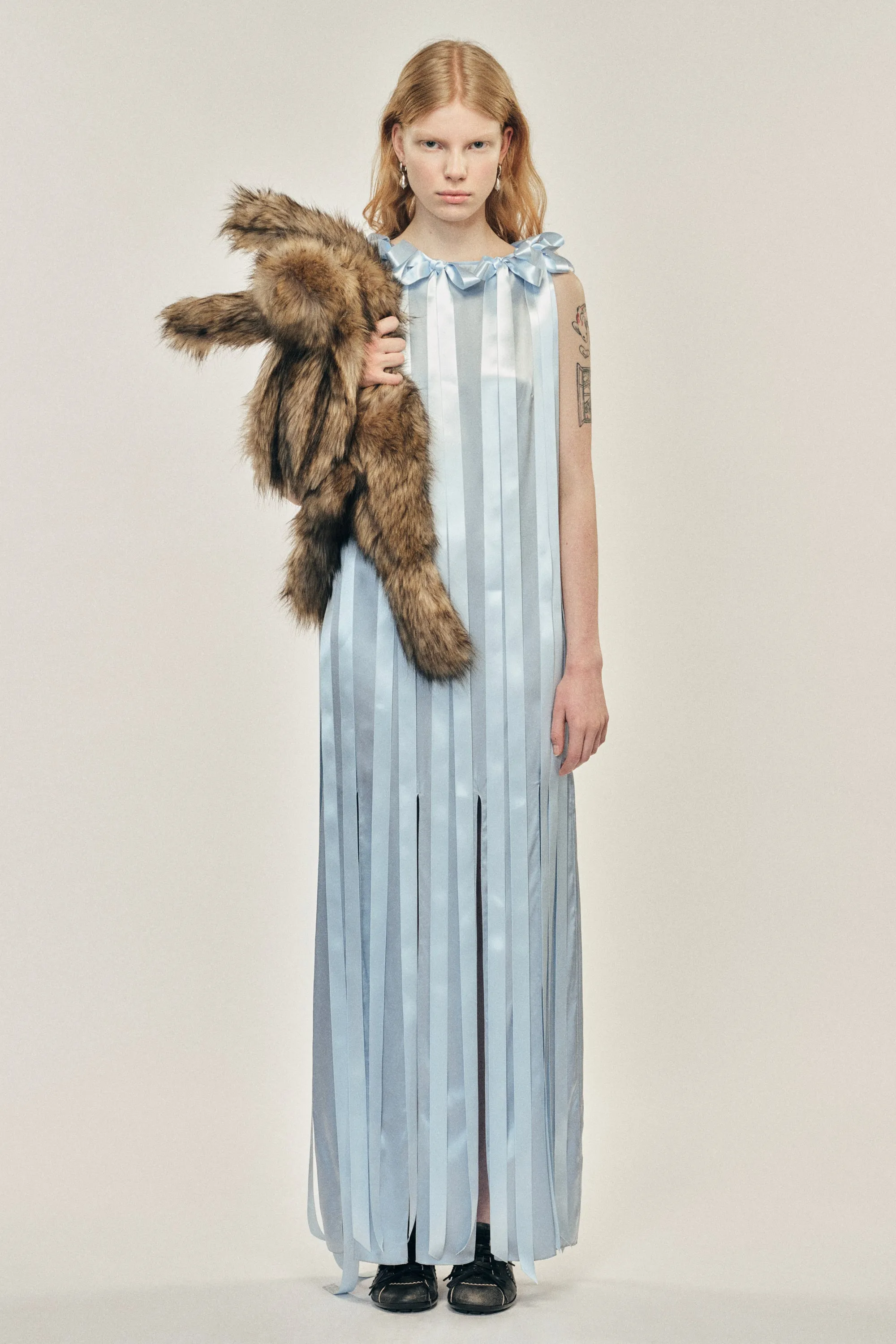 Unbounded Ribbon Dress sold by Simone Rocha