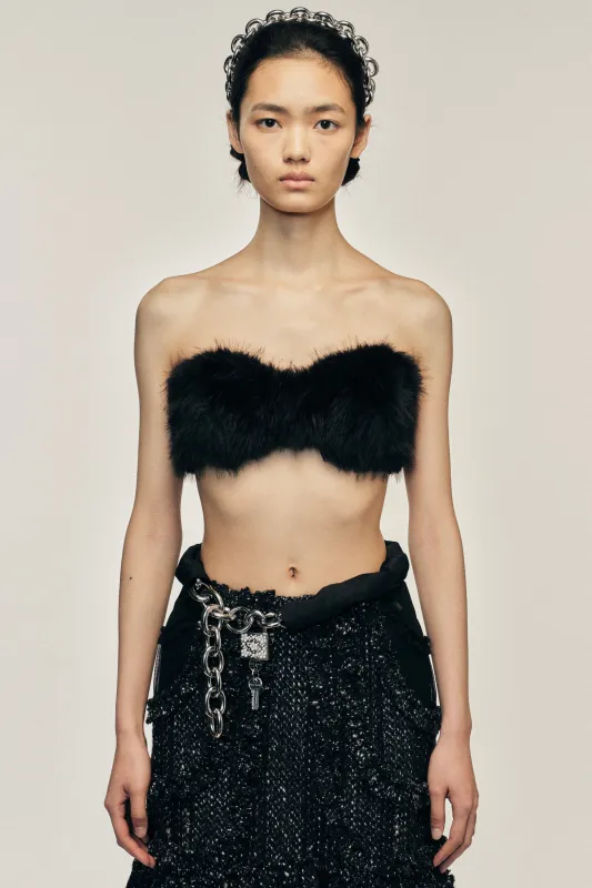 Faux Fur Bandeau sold by Simone Rocha