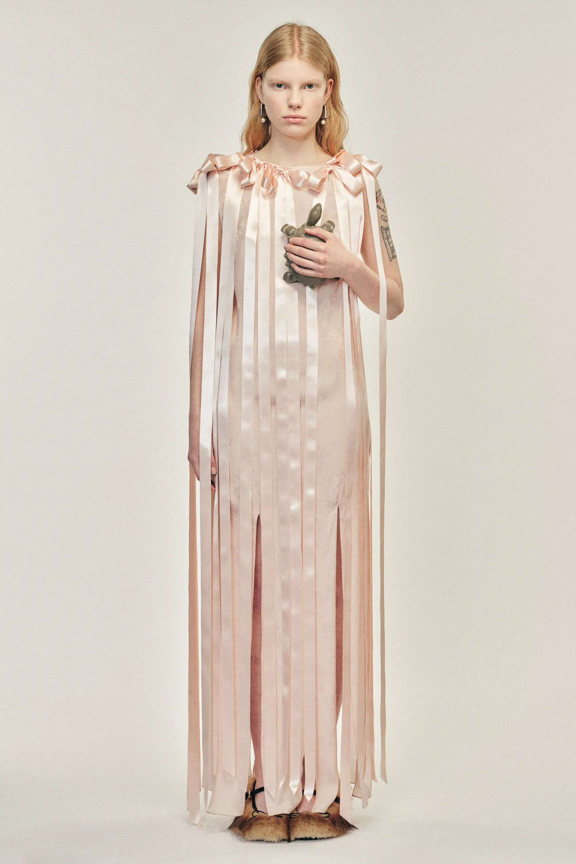 Unbounded Ribbon Dress sold by Simone Rocha