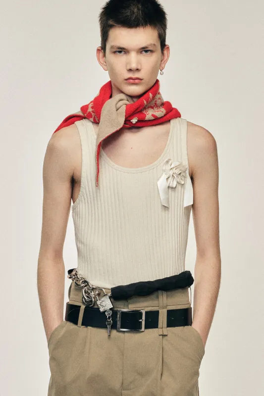 Ribbon Daisy Vest sold by Simone Rocha