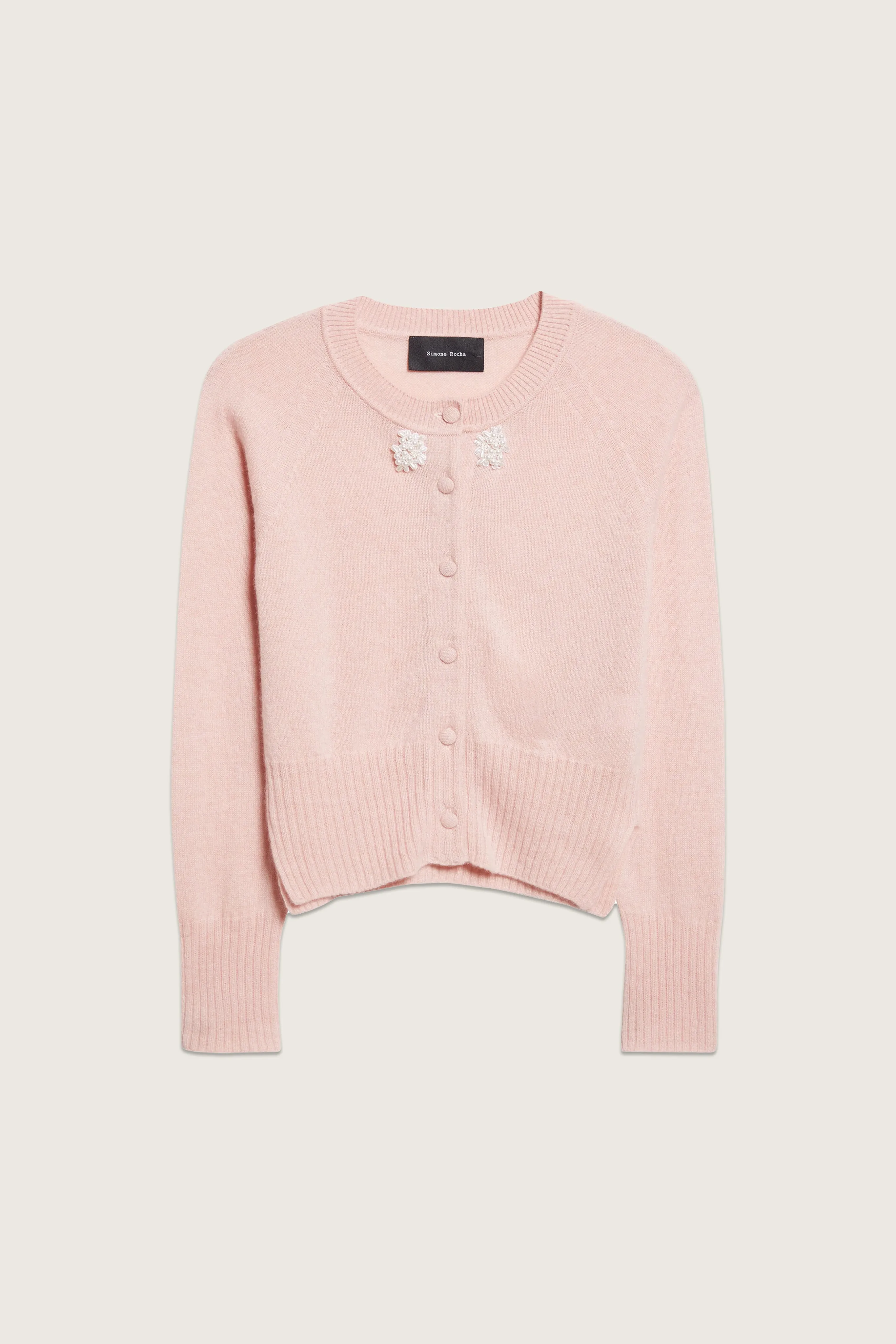 Embellished Cashmere Cardigan sold by Simone Rocha