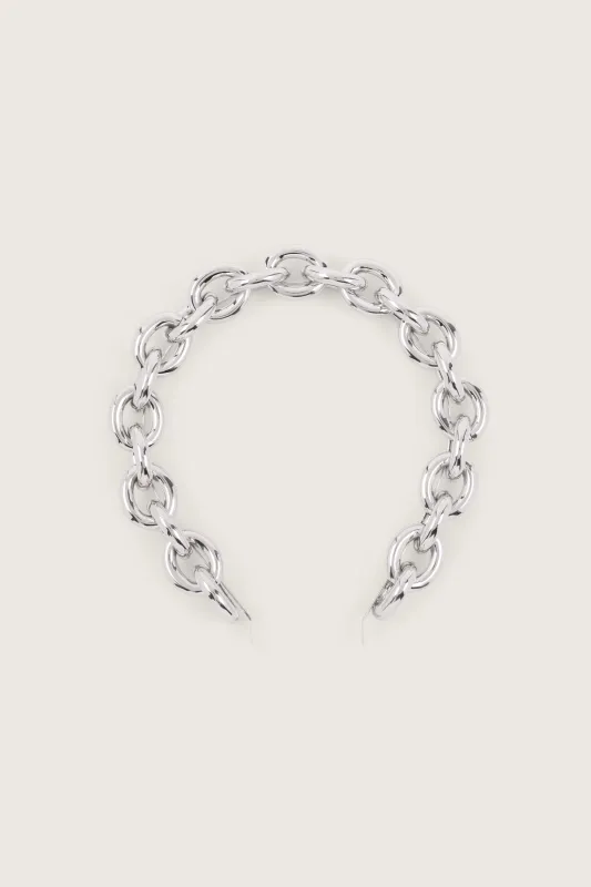 Chain Hairband made by Simone Rocha