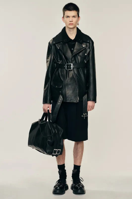 Multi Belt Biker Jacket sold by Simone Rocha