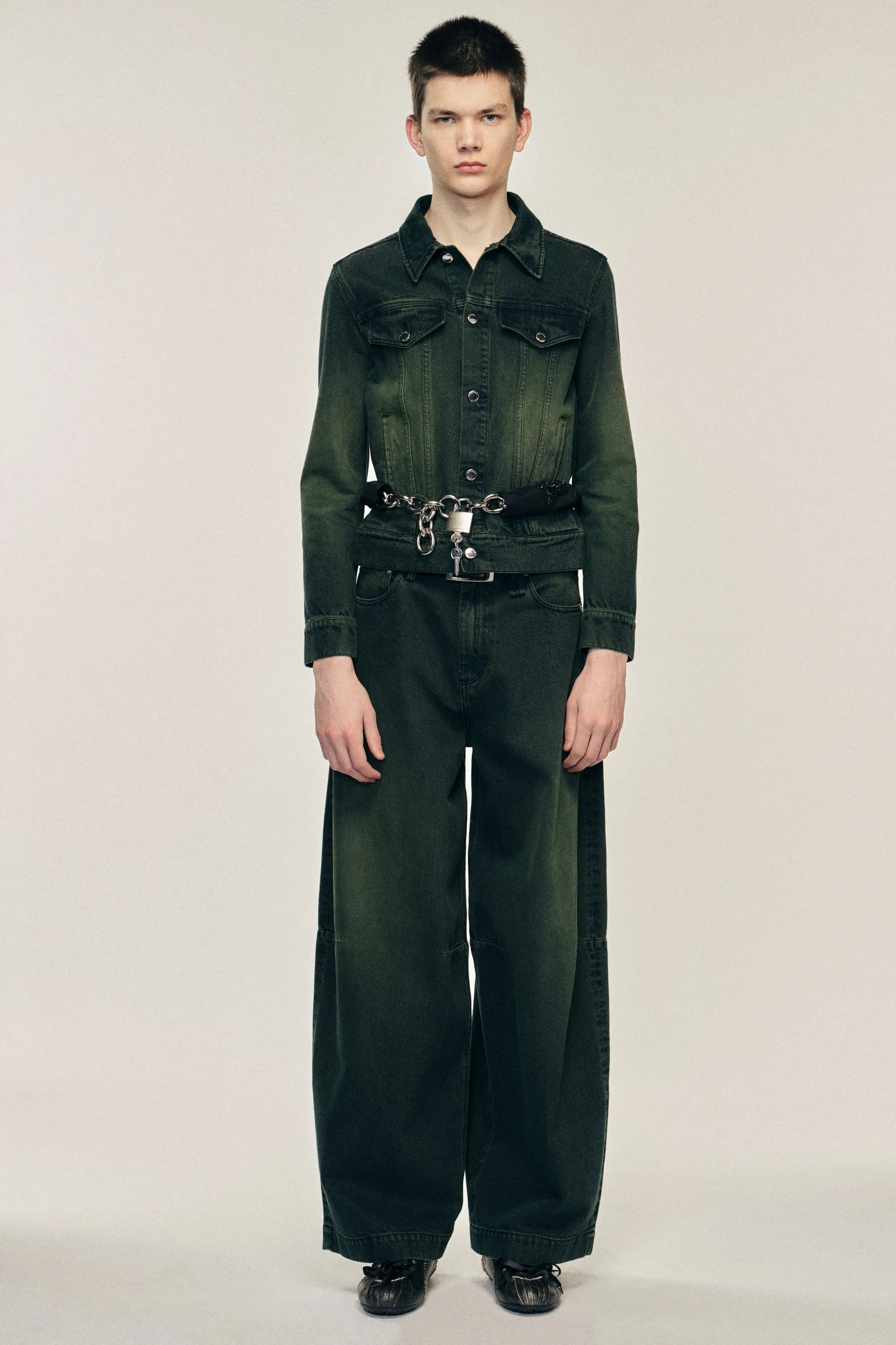 Fitted Trucker Jacket sold by Simone Rocha