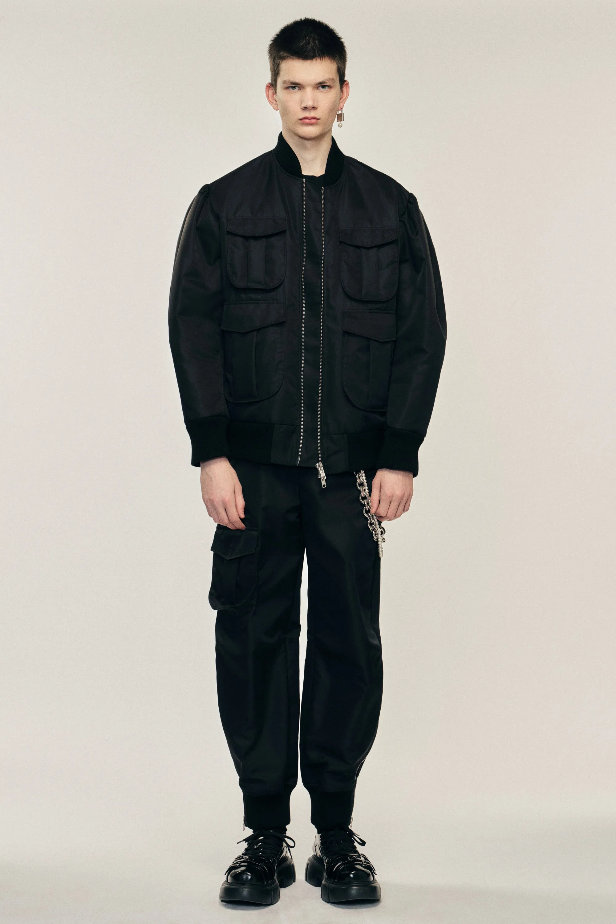 Multi Pocket Bomber Jacket sold by Simone Rocha product image thumbnail 2