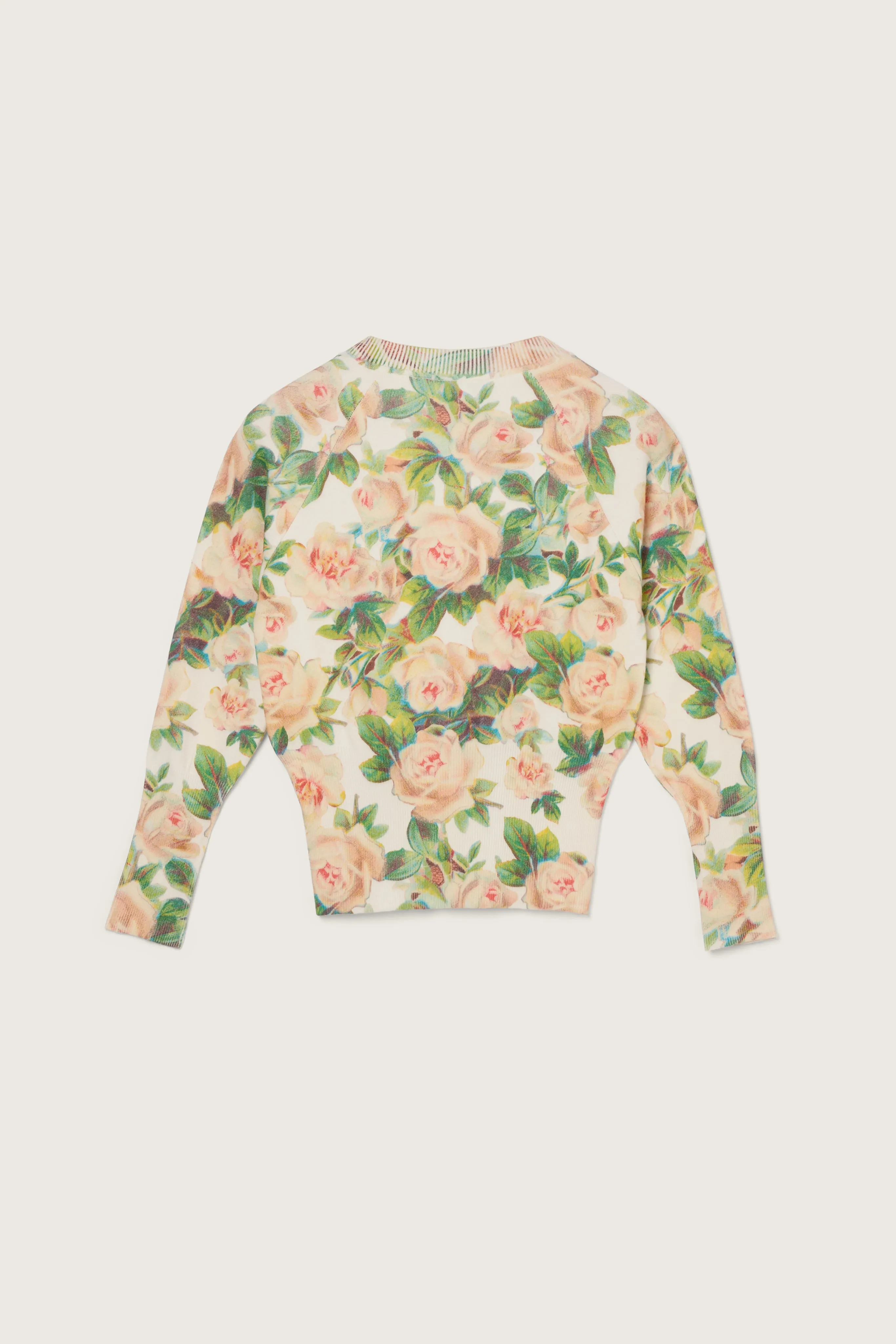 Shrunken Floral Knit Cardigan sold by Simone Rocha product image thumbnail 2