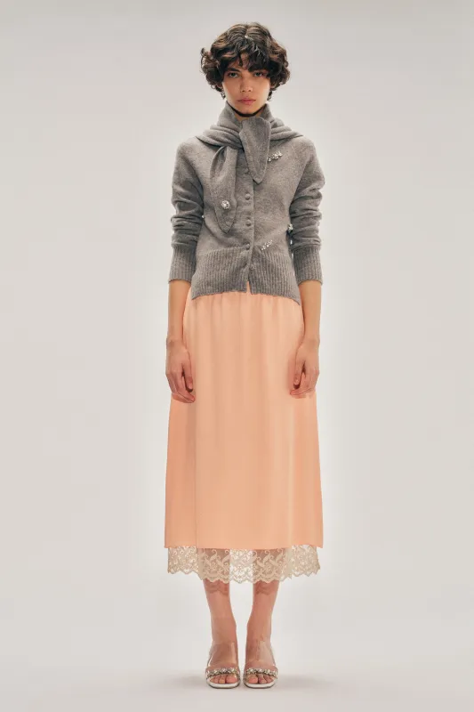 Lace Trim Negligee Skirt sold by Simone Rocha