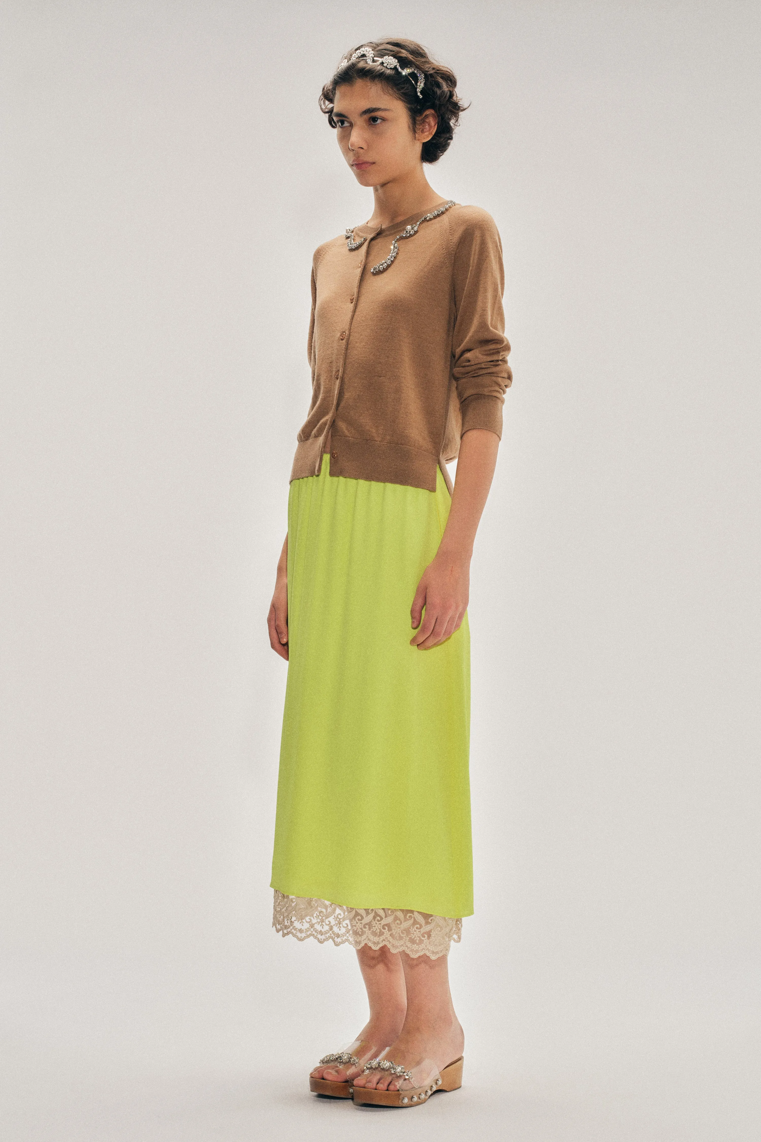 Lace Trim Negligee Skirt sold by Simone Rocha product image thumbnail 2