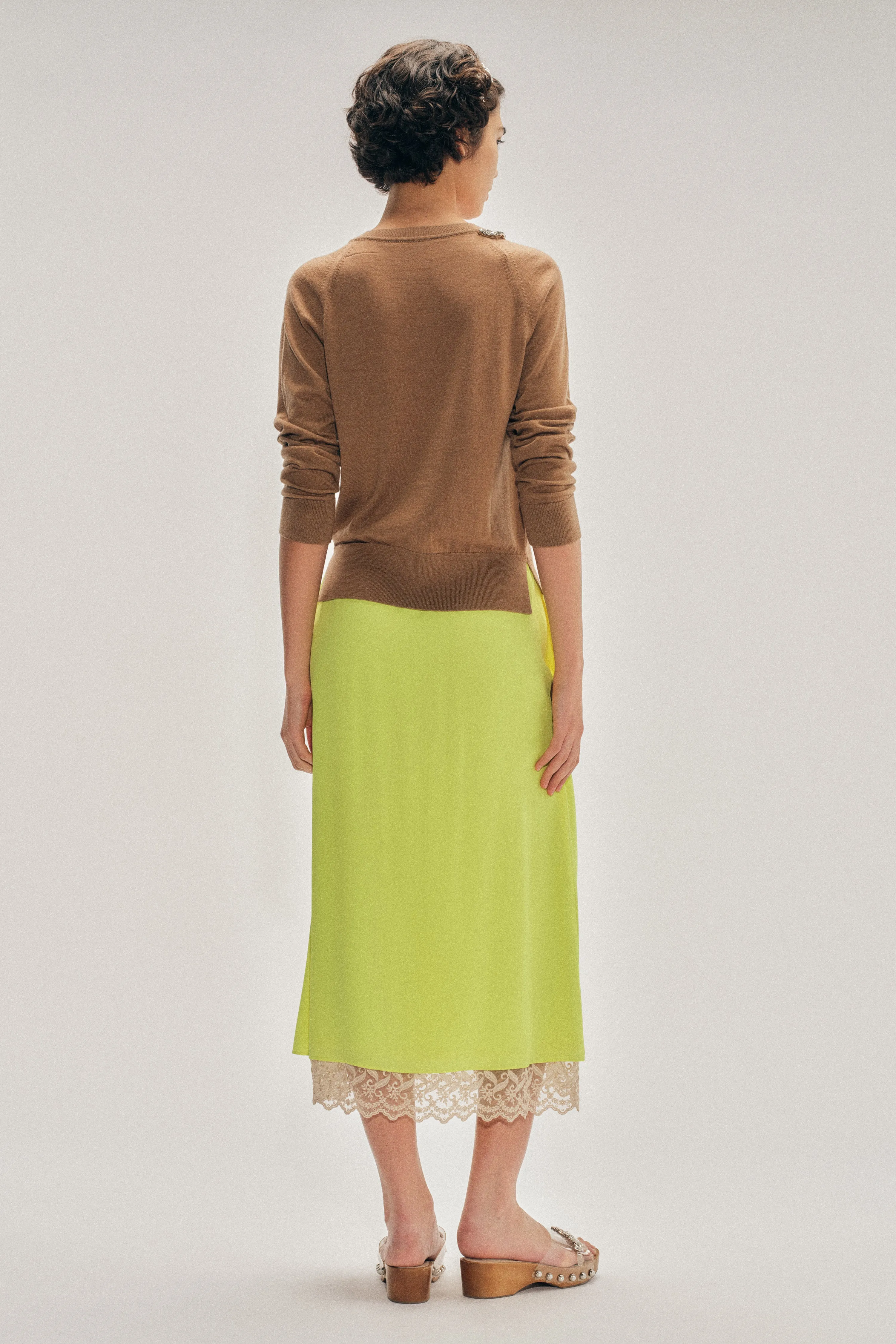 Lace Trim Negligee Skirt sold by Simone Rocha product image thumbnail 3