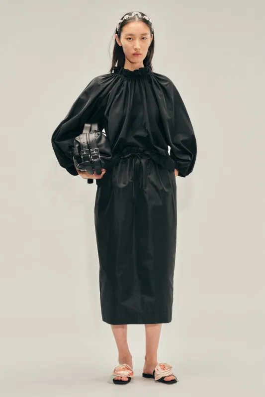 Gathered Waist Tulip Skirt made by Simone Rocha