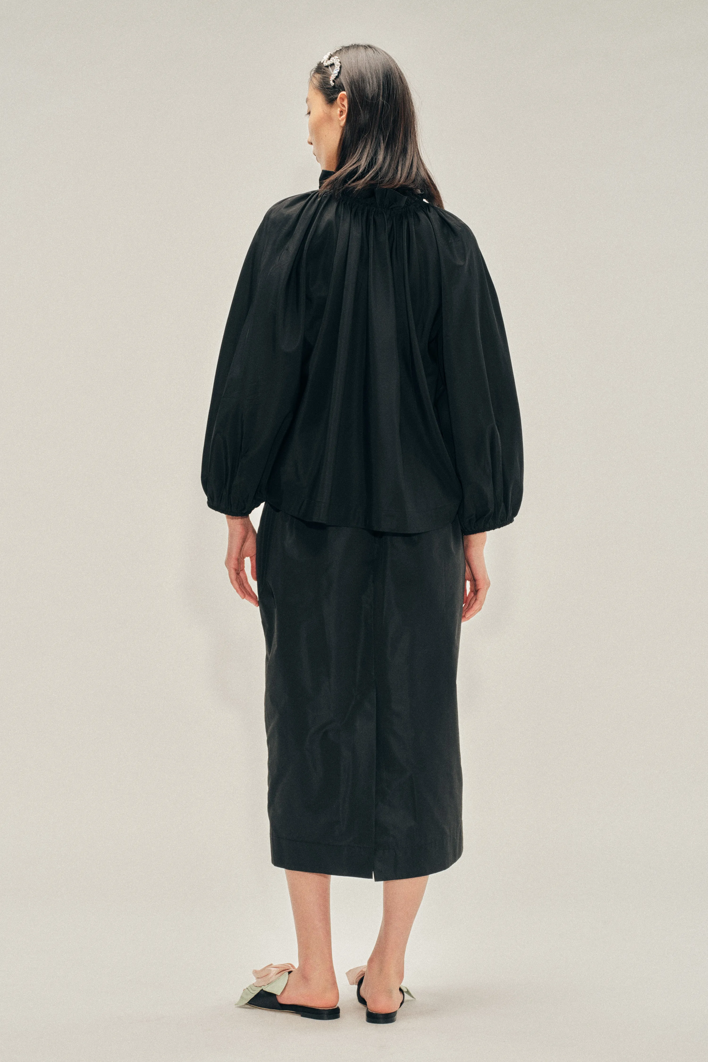 Gathered Waist Tulip Skirt sold by Simone Rocha product image thumbnail 3